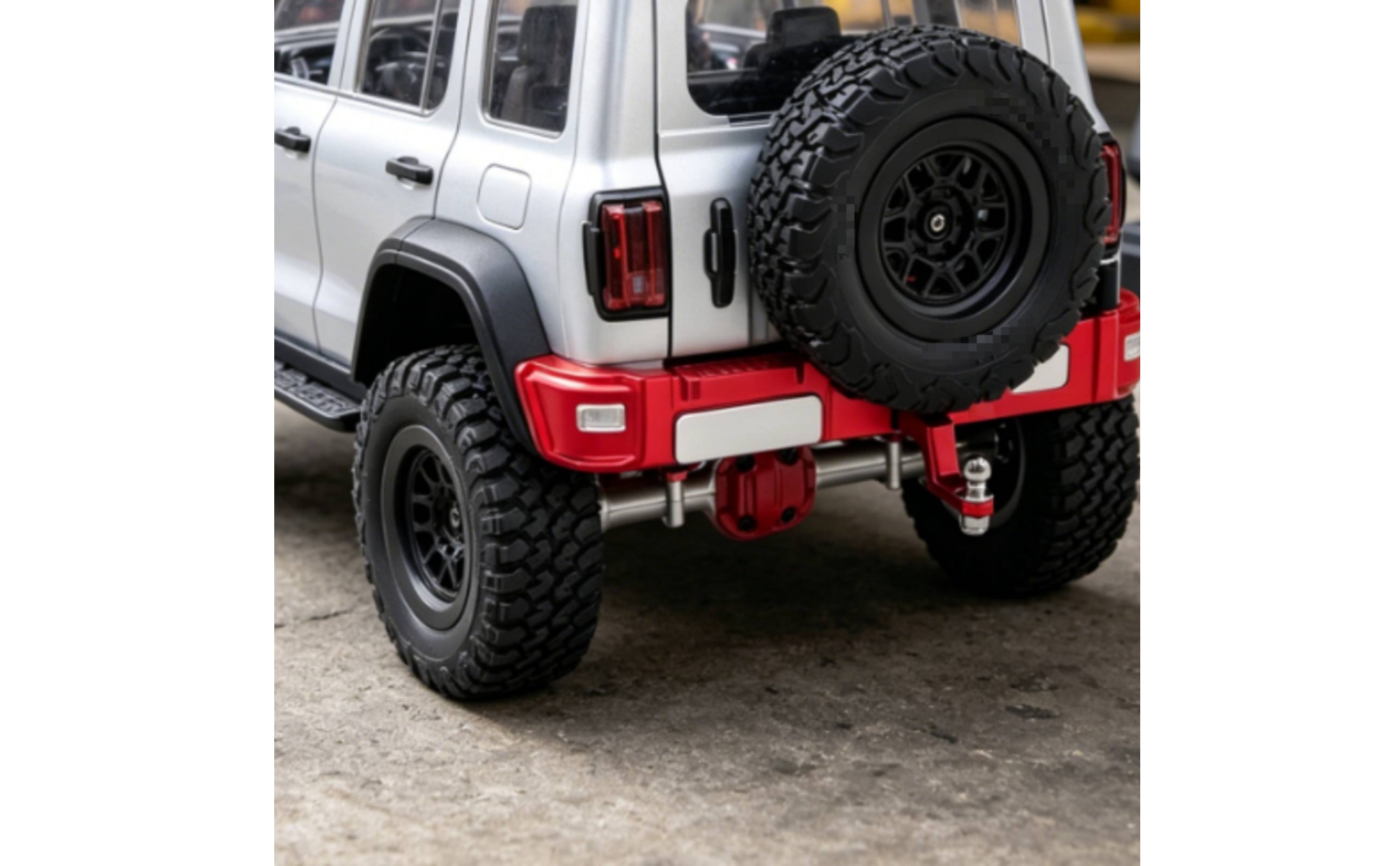Aluminum Rear Bumper Anodized RC Rear Bumper Sandblasted