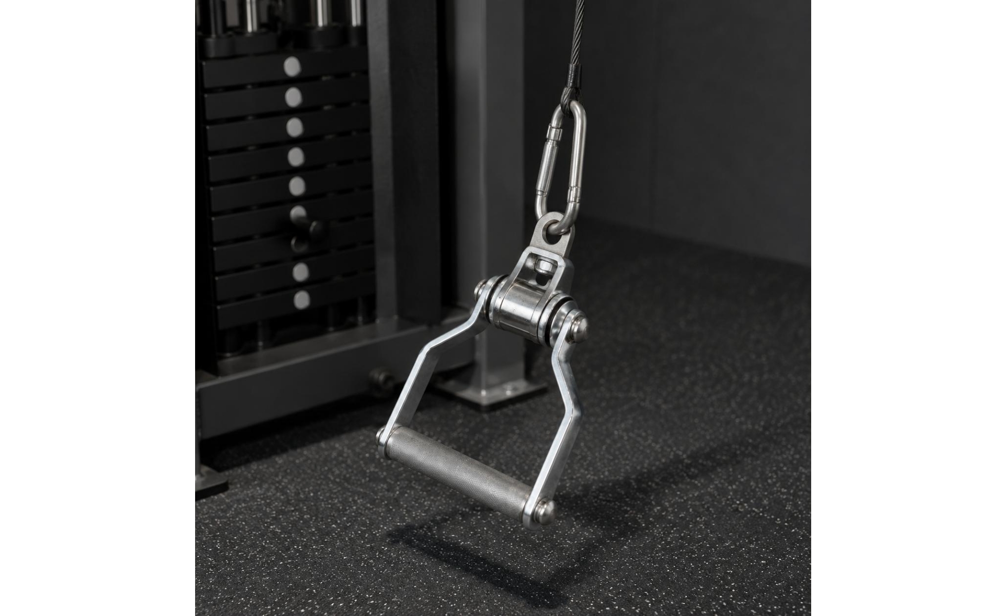 Cable Machine Handle Electroplated Strength Training Handle Removable