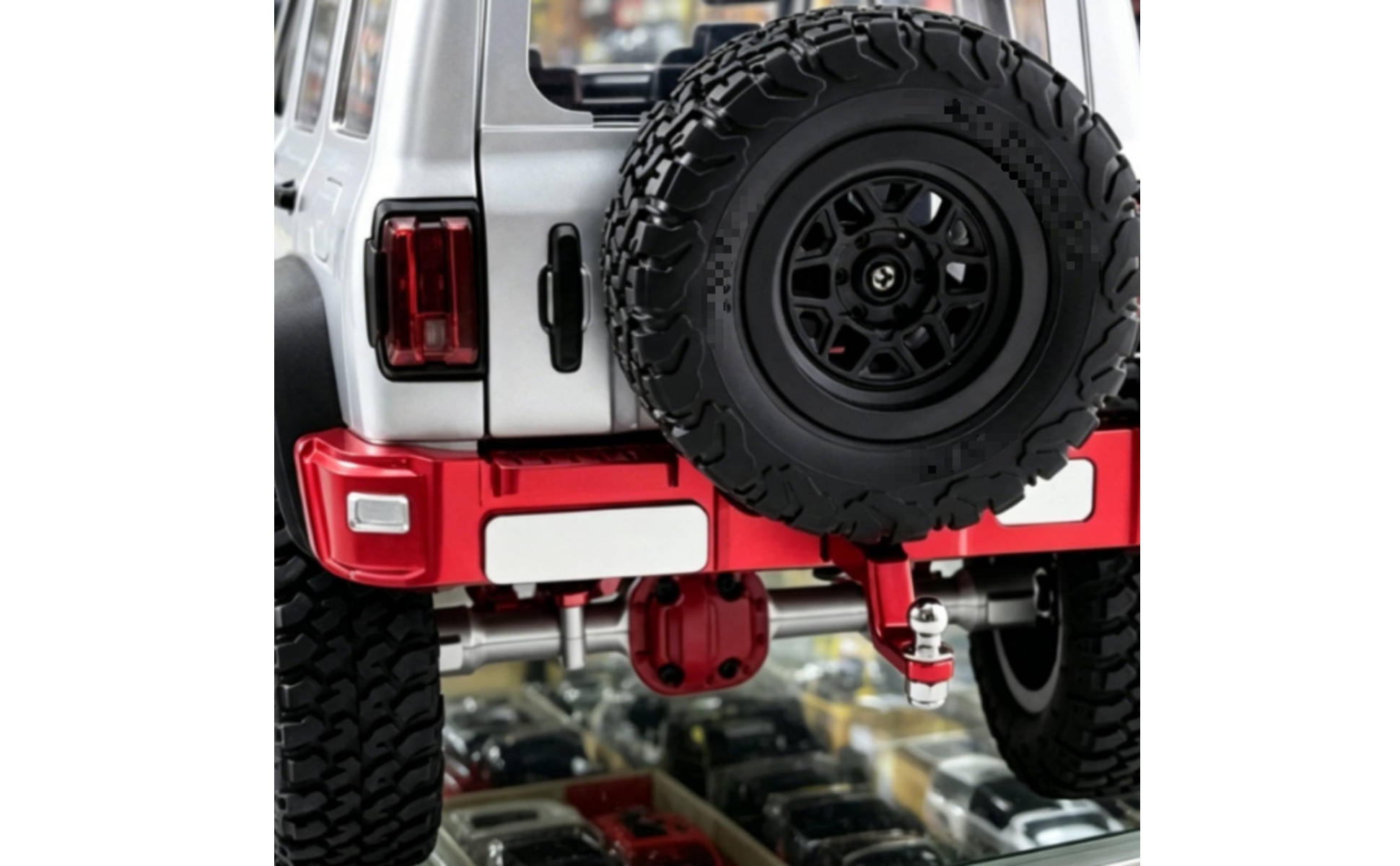 Aluminum Rear Bumper Anodized RC Rear Bumper Sandblasted