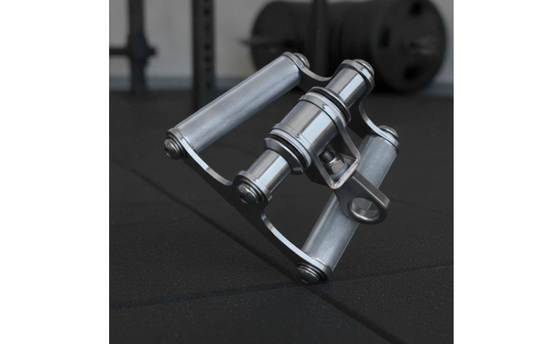 Cable Machine Handle Electroplated Strength Training Handle Removable