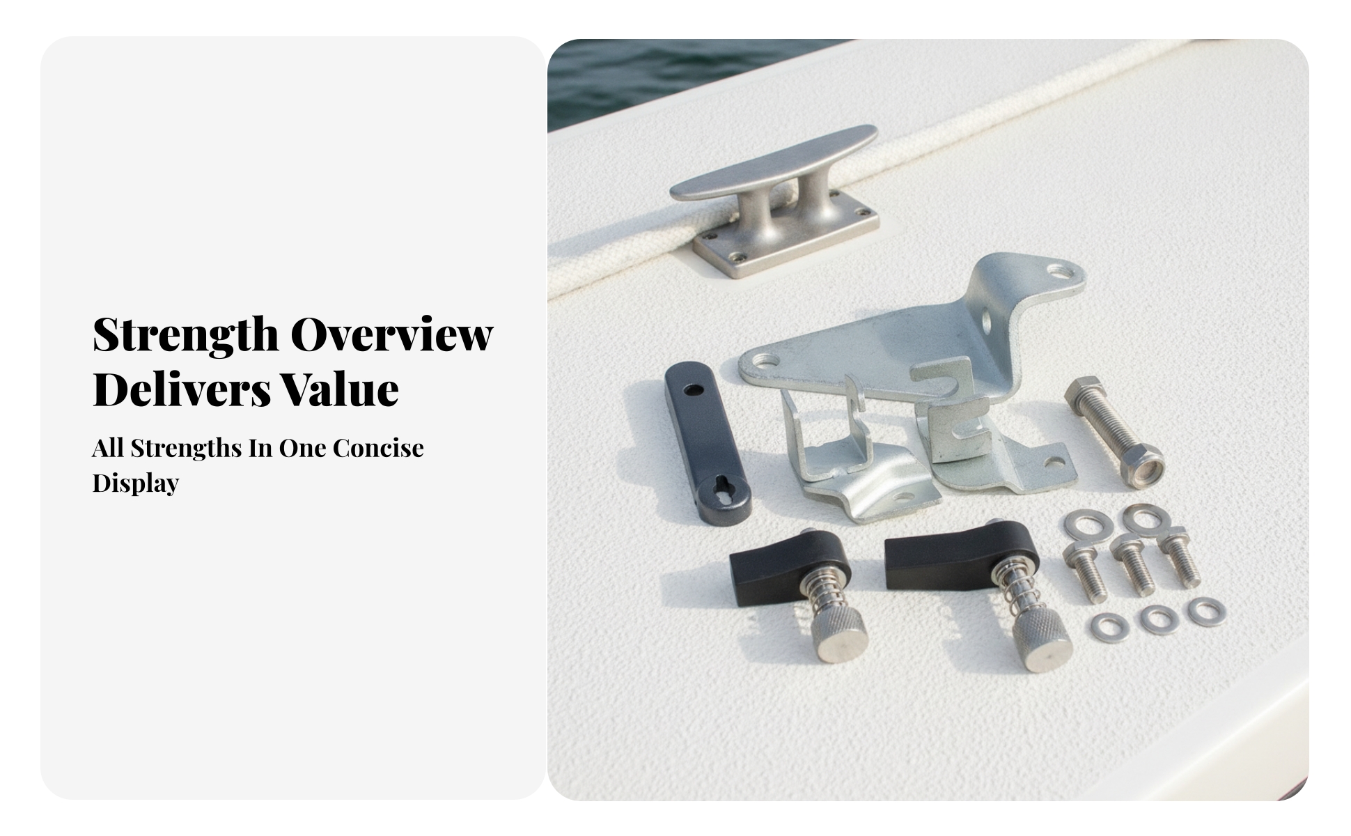 Marine Equipment Front Control Gear Linkage Kit Metal and Plastic