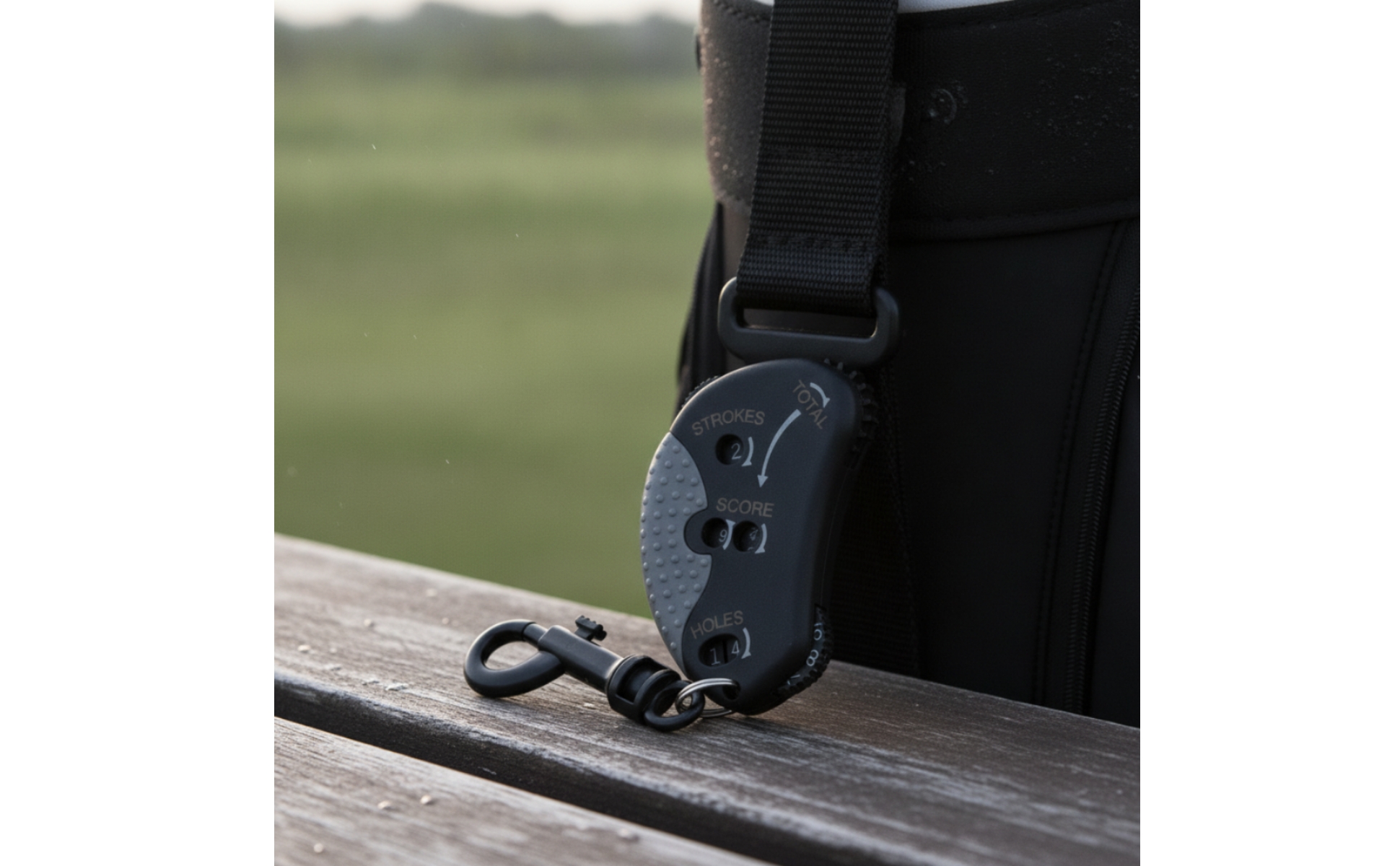 Golf Score Counter Numbered Dials Attachable Golf Score Tracker Plastic