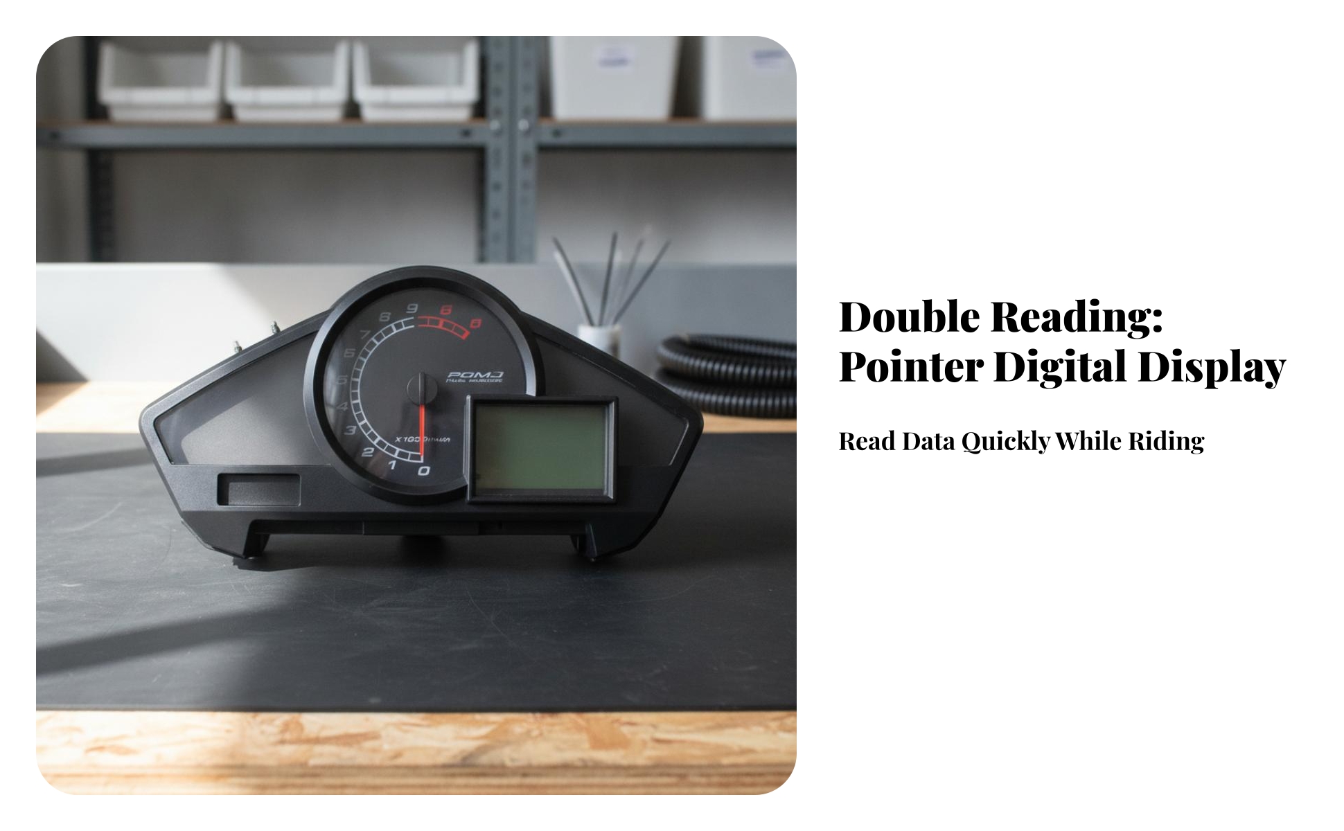 LCD Instrument Cluster Backlight Display Motorcycle Gauge Cluster