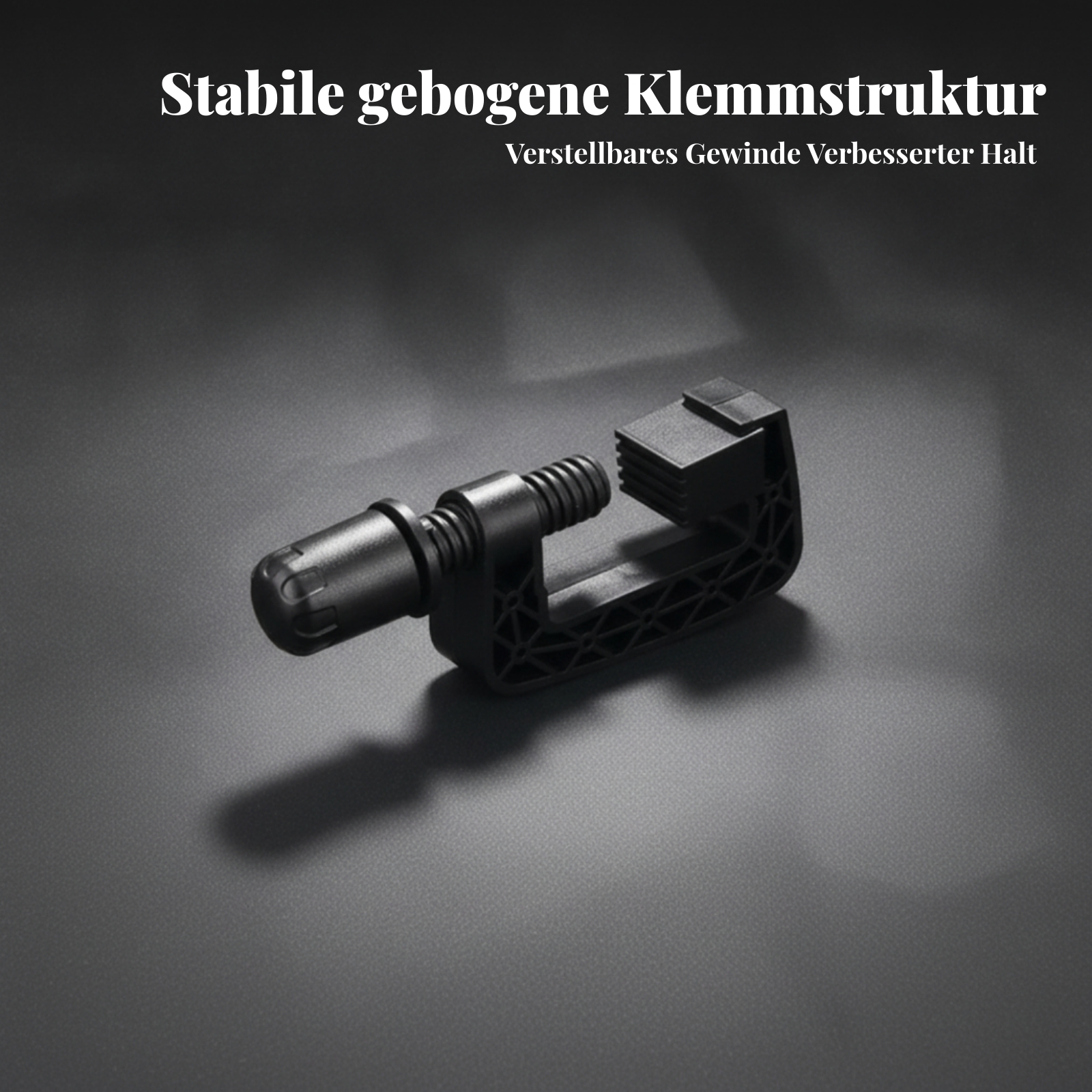 Stabil Rennlenkrad-Montageklemme G-förmige Lenkradklemme schwarz - Produktbild 7