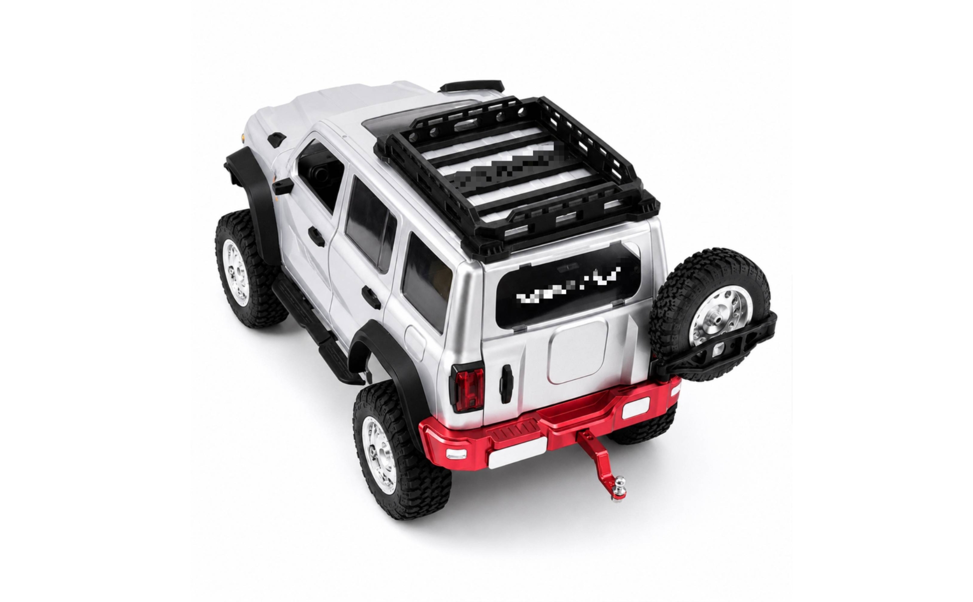 Aluminum Rear Bumper Anodized RC Rear Bumper Sandblasted