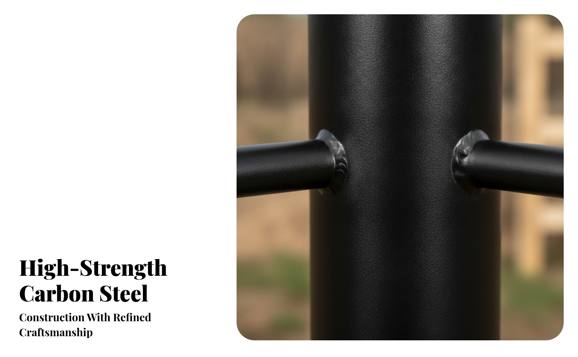 Fence Post Driver Carbon Steel Stake Driver Welded Construction