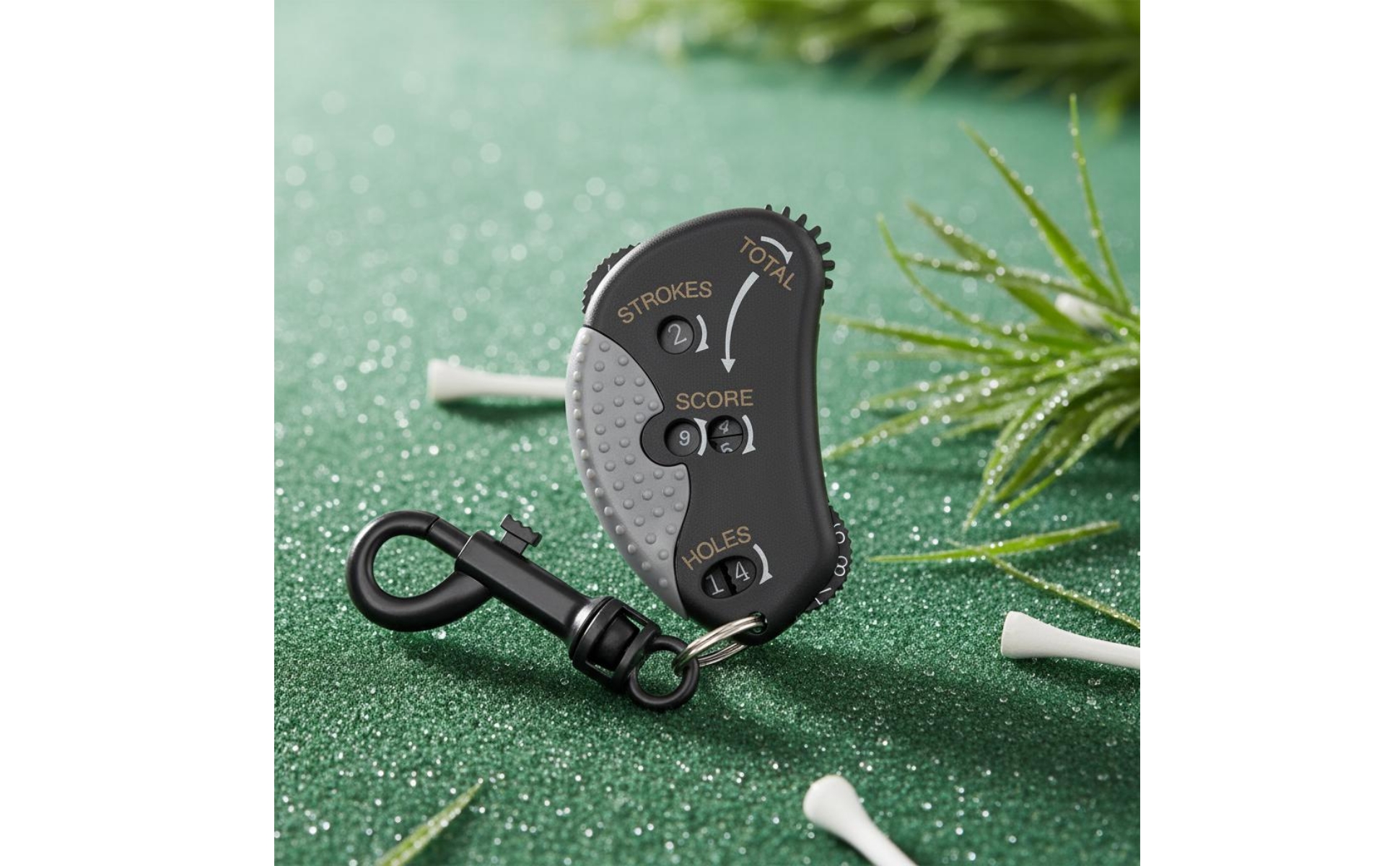 Golf Score Counter Numbered Dials Attachable Golf Score Tracker Plastic