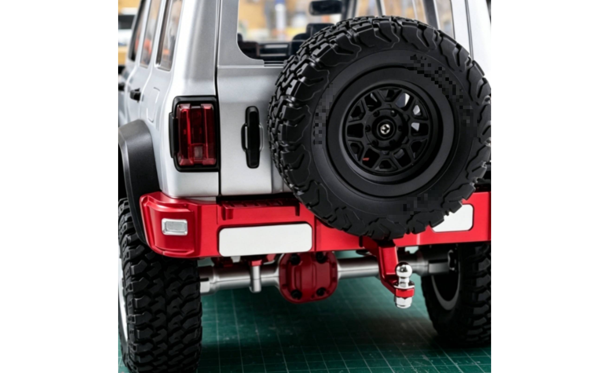Aluminum Rear Bumper Anodized RC Rear Bumper Sandblasted