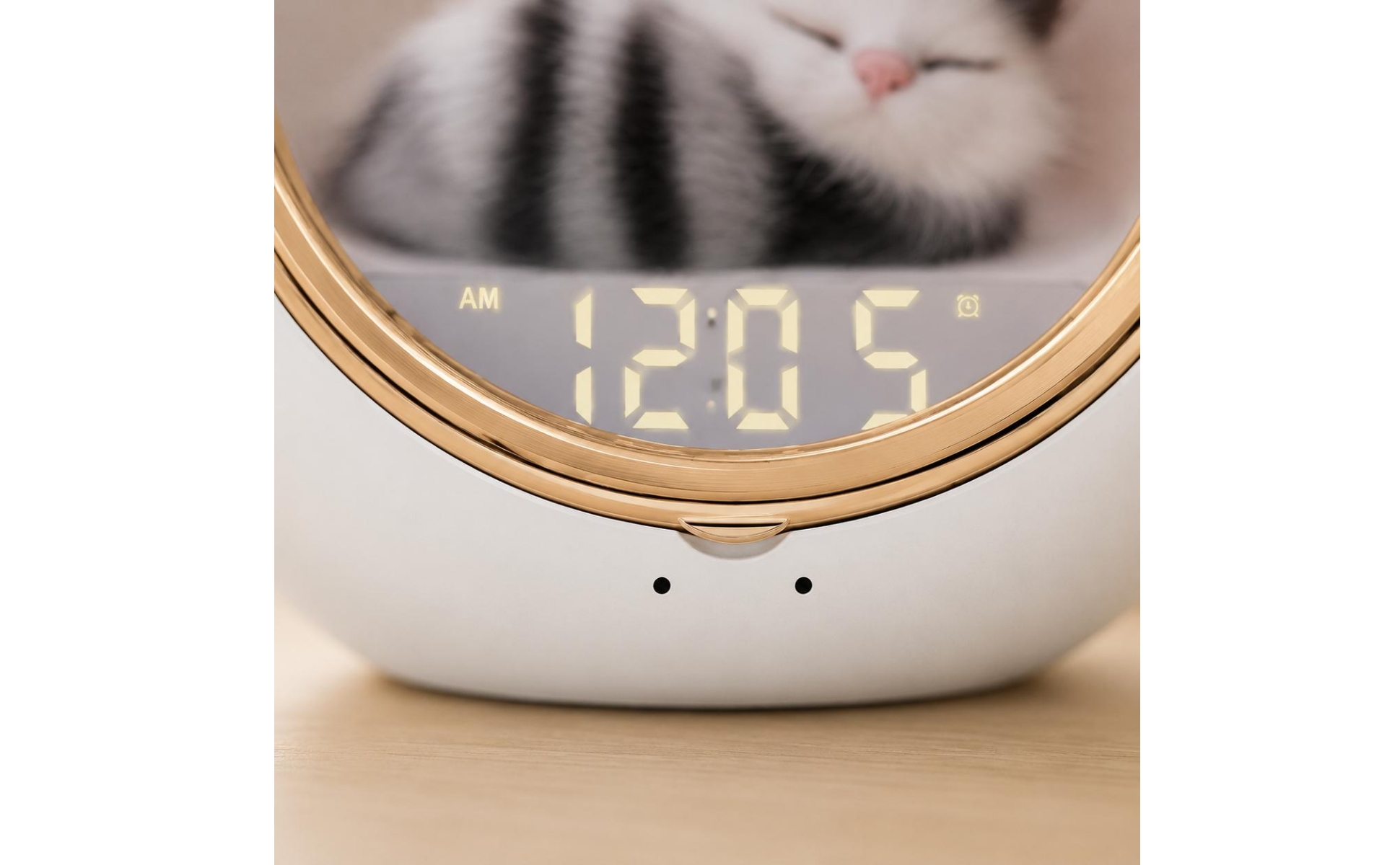 Feline Speaker Pet-Shaped Night Light Speaker Compact
