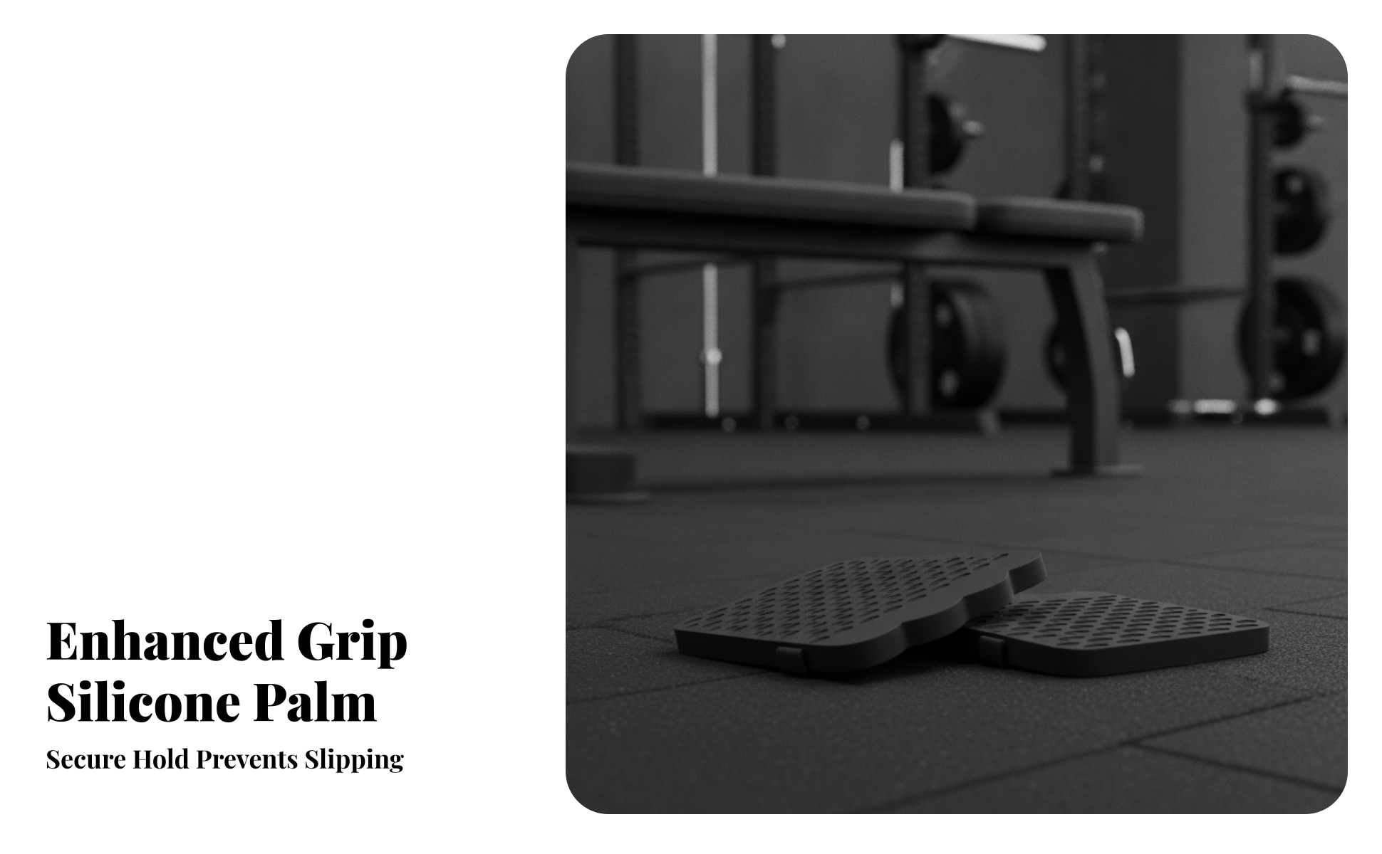 Silicone Hand Grip Pads Textured Pull-up Grip Pads Wear-Resistant for Bar Work