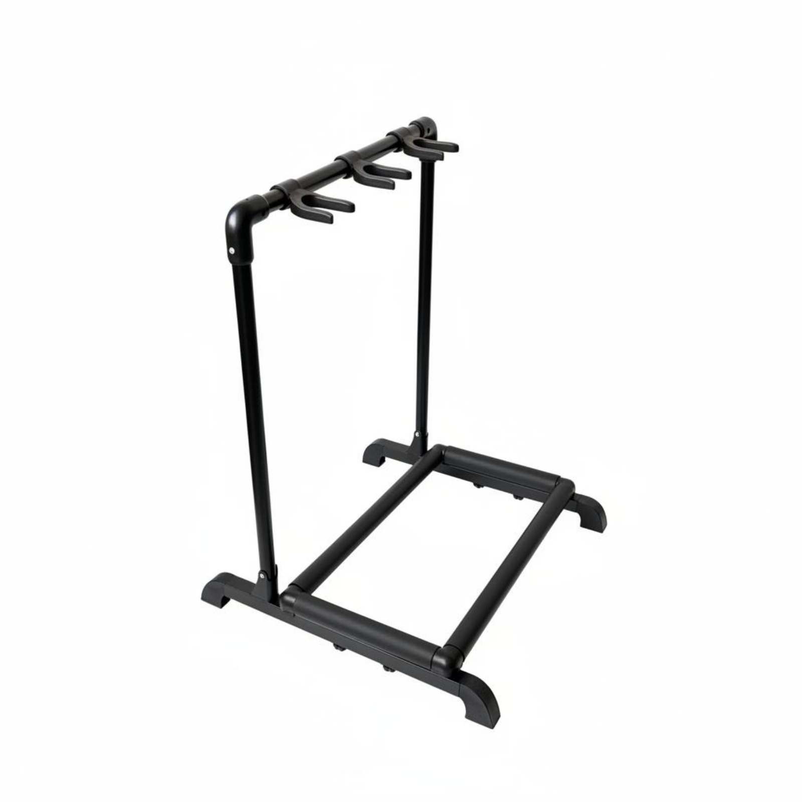 Triple Guitar Stand Thick Tubing Guitar Bass Display Stand Universal Instrument Fit Storage for Stage