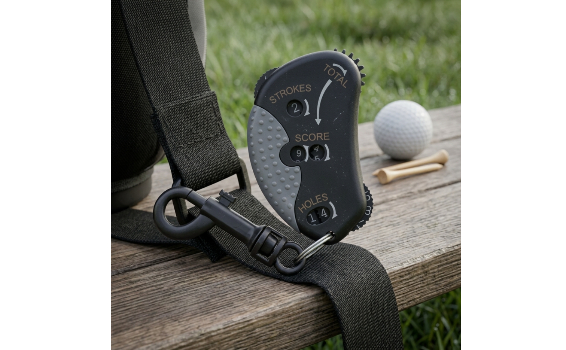 Golf Score Counter Numbered Dials Attachable Golf Score Tracker Plastic