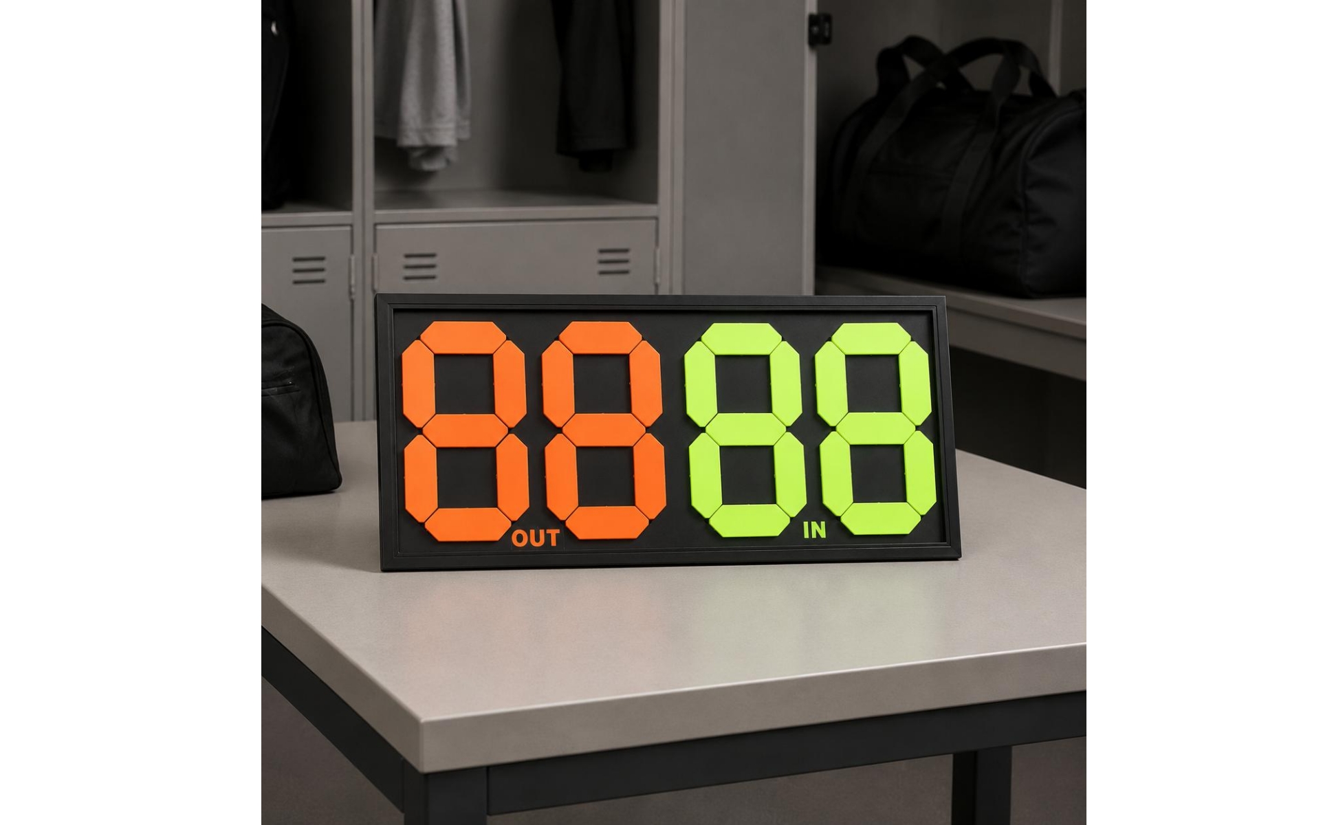 Soccer Substitution Board Handheld Substitution Scoreboard Printed Labels