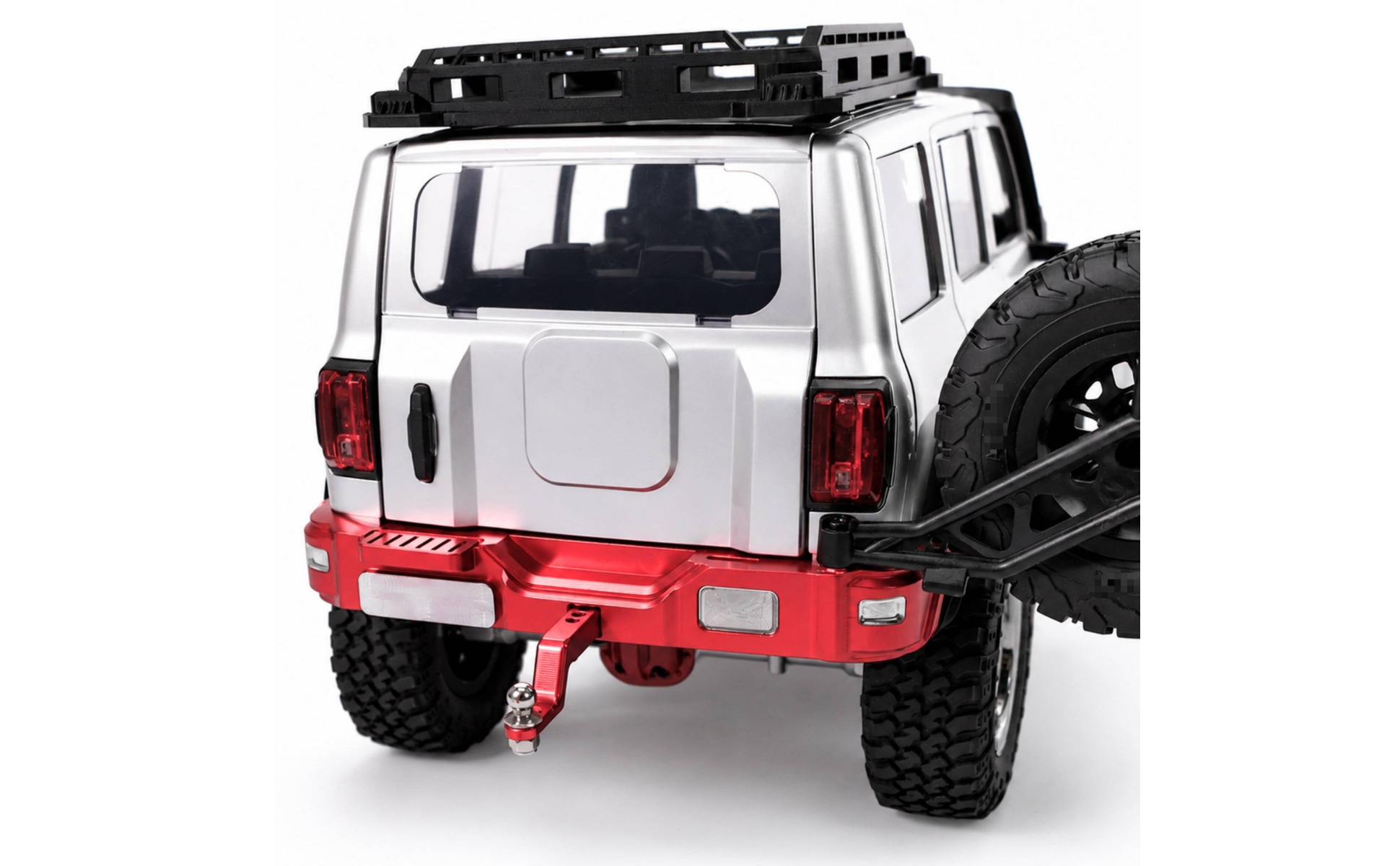 Aluminum Rear Bumper Anodized RC Rear Bumper Sandblasted