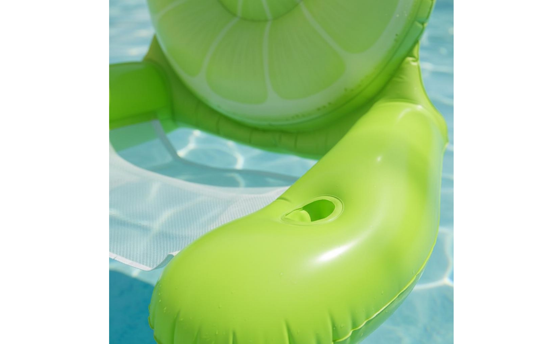 Creature Pool Buoy Thickened Material Pool Lounge Chair with Mesh Seat Portable