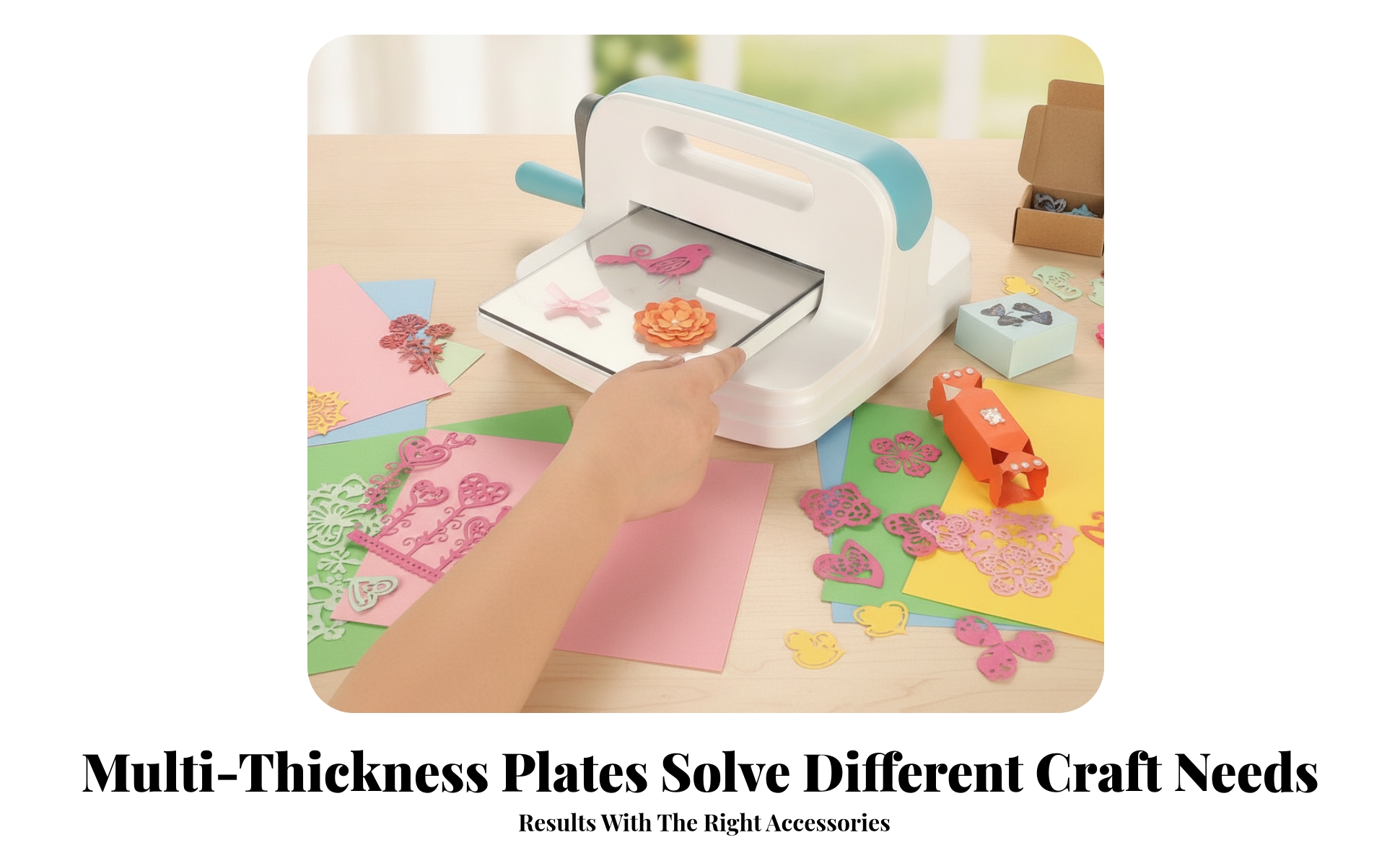 A5 Embossing and Die Machine Foldable Handle Die Cut and Emboss Machine