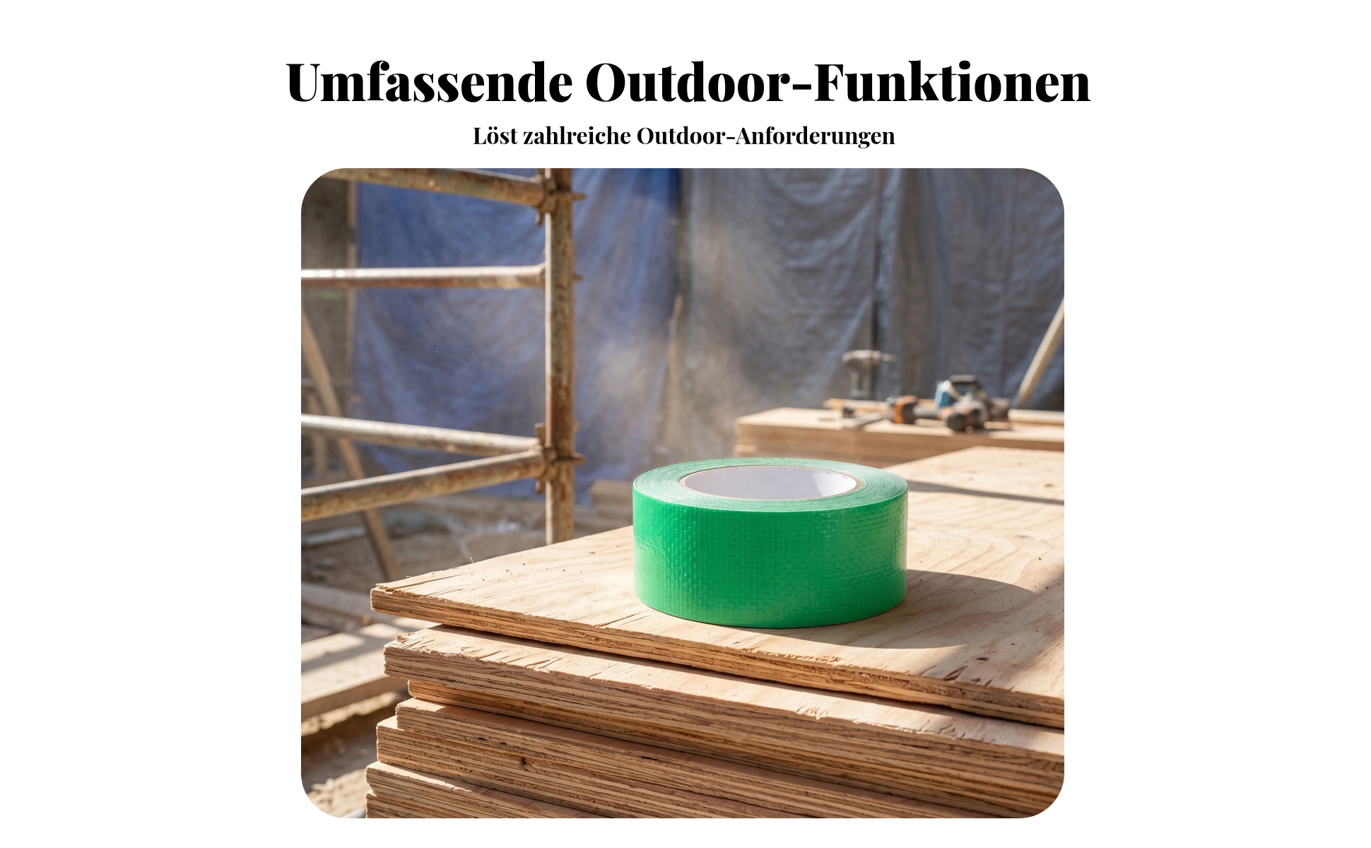 Planenflickband wasserdicht wasserdichtes Reparaturband Gewebt