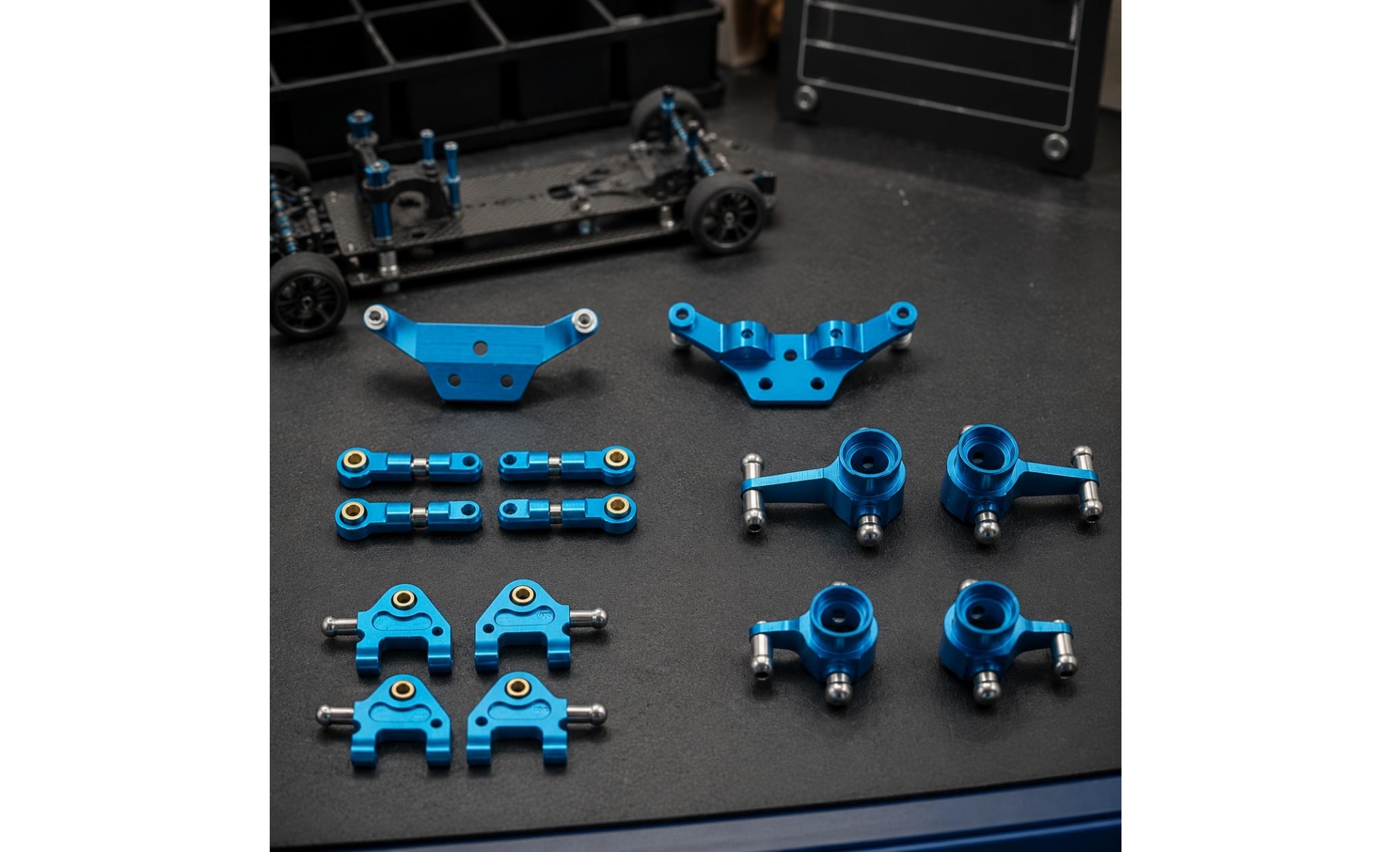 Alloy Set Anodized Blue Aluminum Set