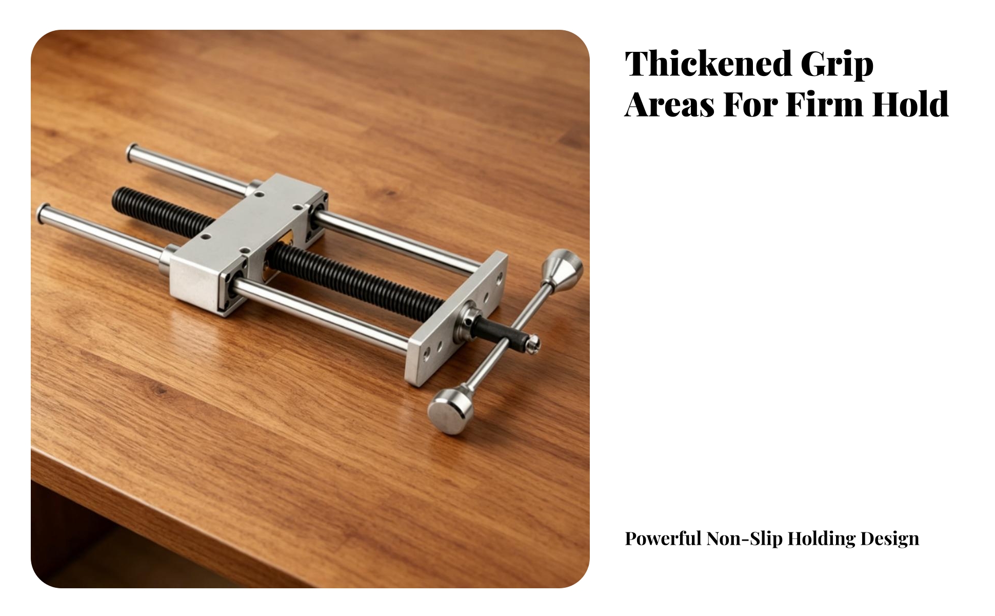 Woodworking Bench Vise Parallel Swivel Bench Vise Threaded Screw