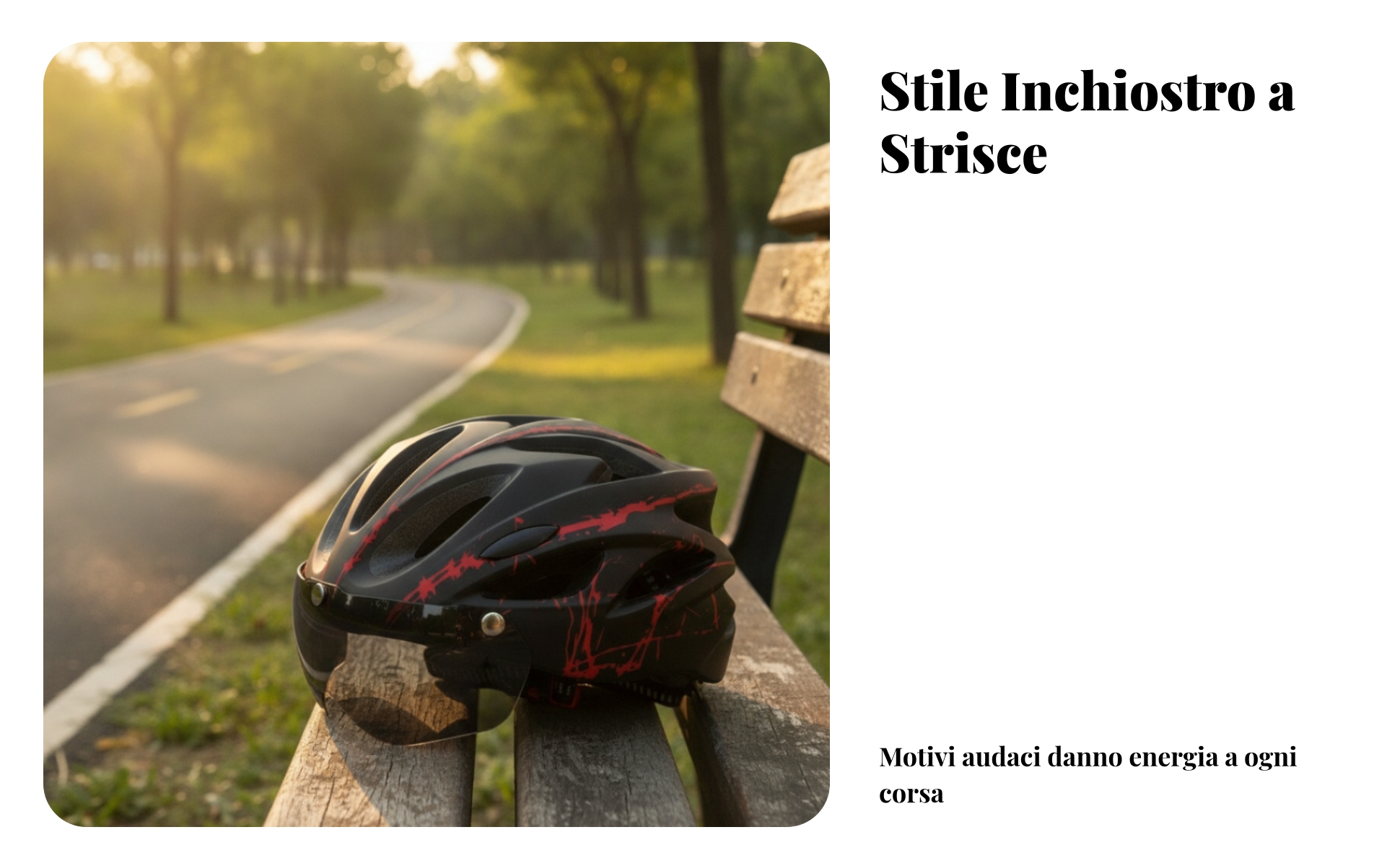 Casco da Bici Cinturino Regolabile Casco Bici con Visiera Calotta Stampata