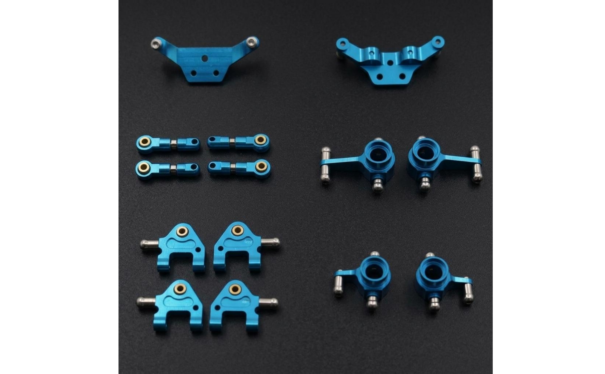 Alloy Set Anodized Blue Aluminum Set