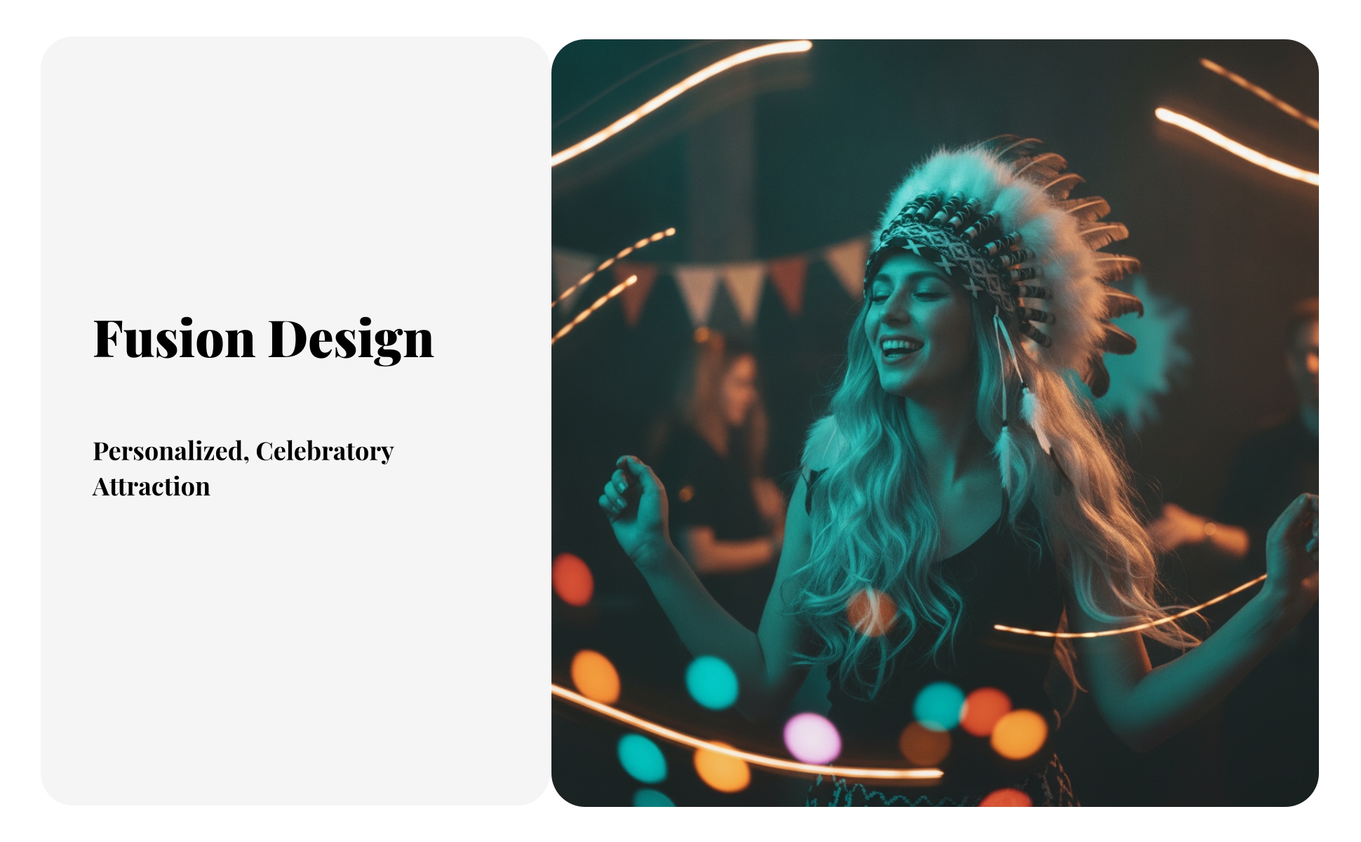 Feather Headdress Fan-Shaped Feather Headpiece Soft White Feathers