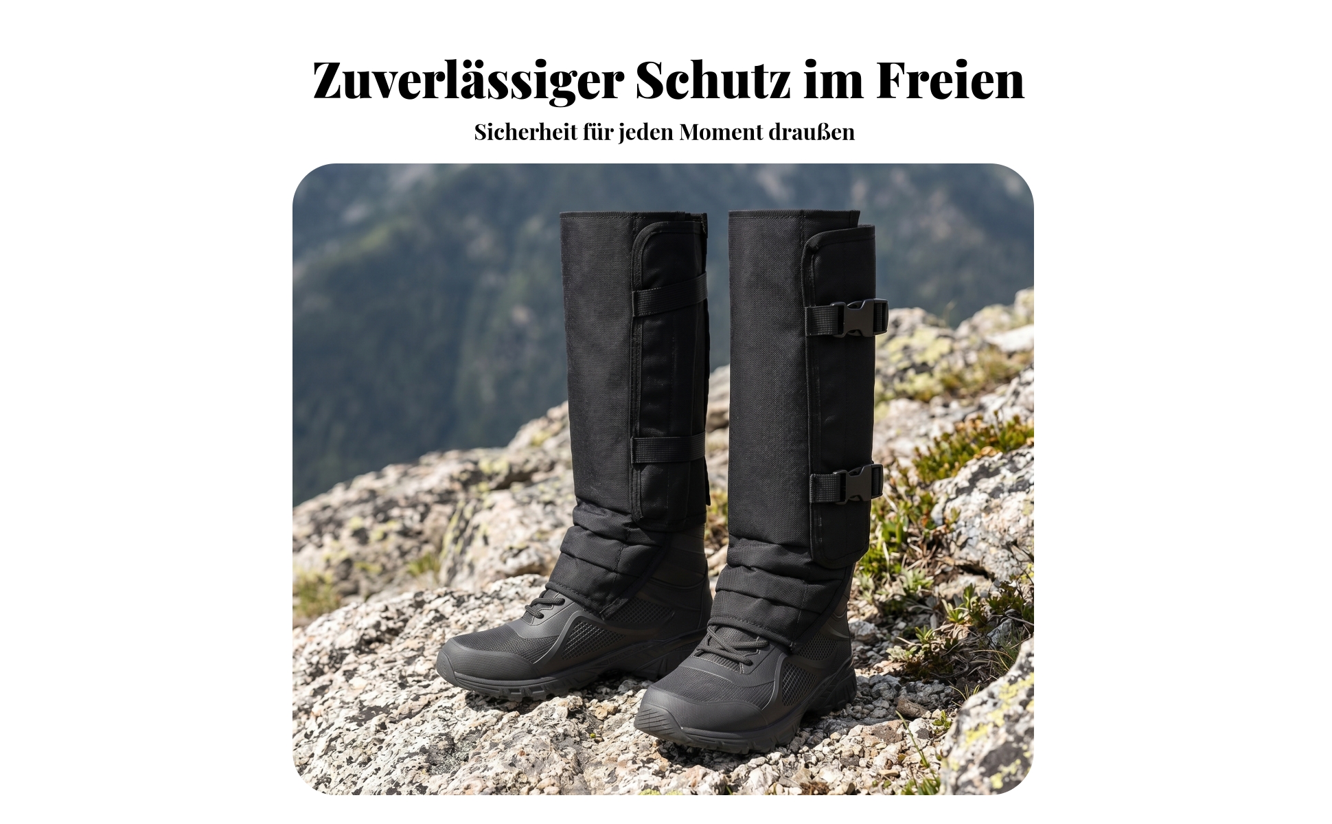 Schlangenschutz-Chaps 1000D-Nylon verstellbare Schlangenbeinschützer für jagende