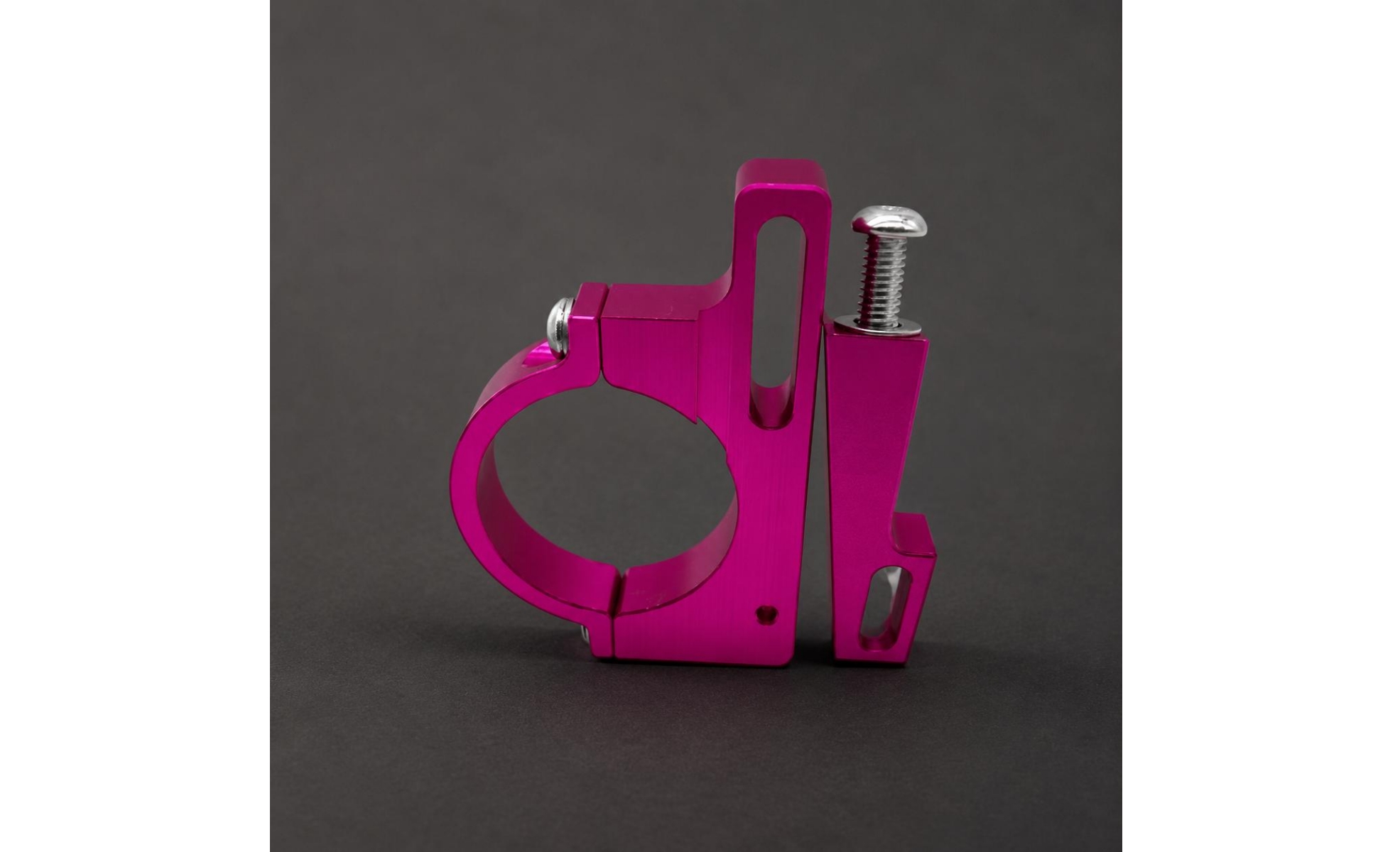 Front Derailleur Adapter Clamp Anodized Front Derailleur Mount Mounting Screws
