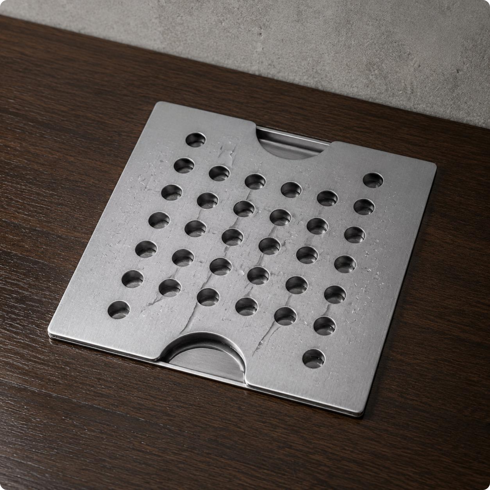 Bar Drainage Tray Round Holes Beverage Station Accessory Drain System