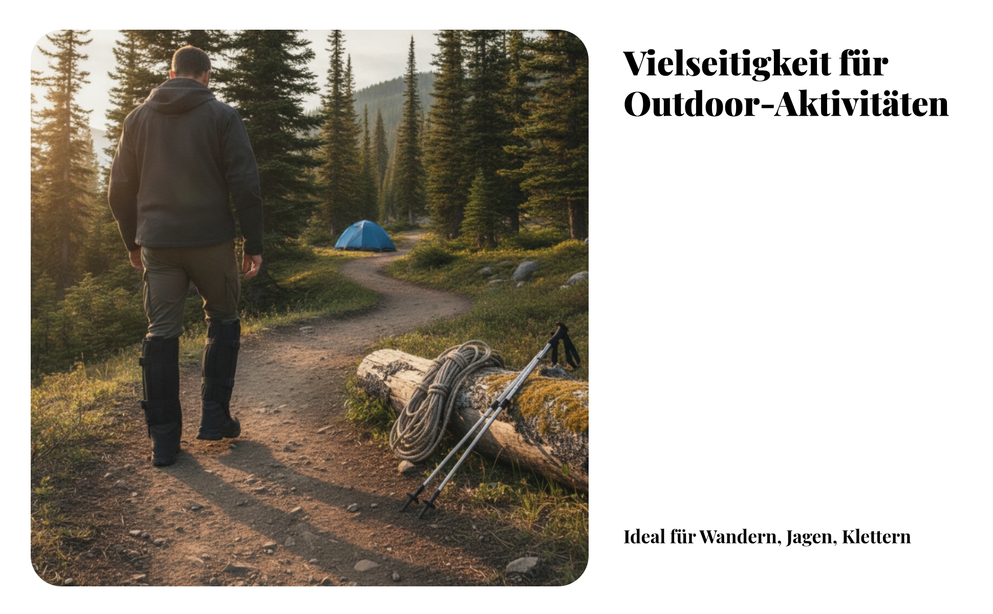 Schlangenschutz-Chaps 1000D-Nylon verstellbare Schlangenbeinschützer für jagende