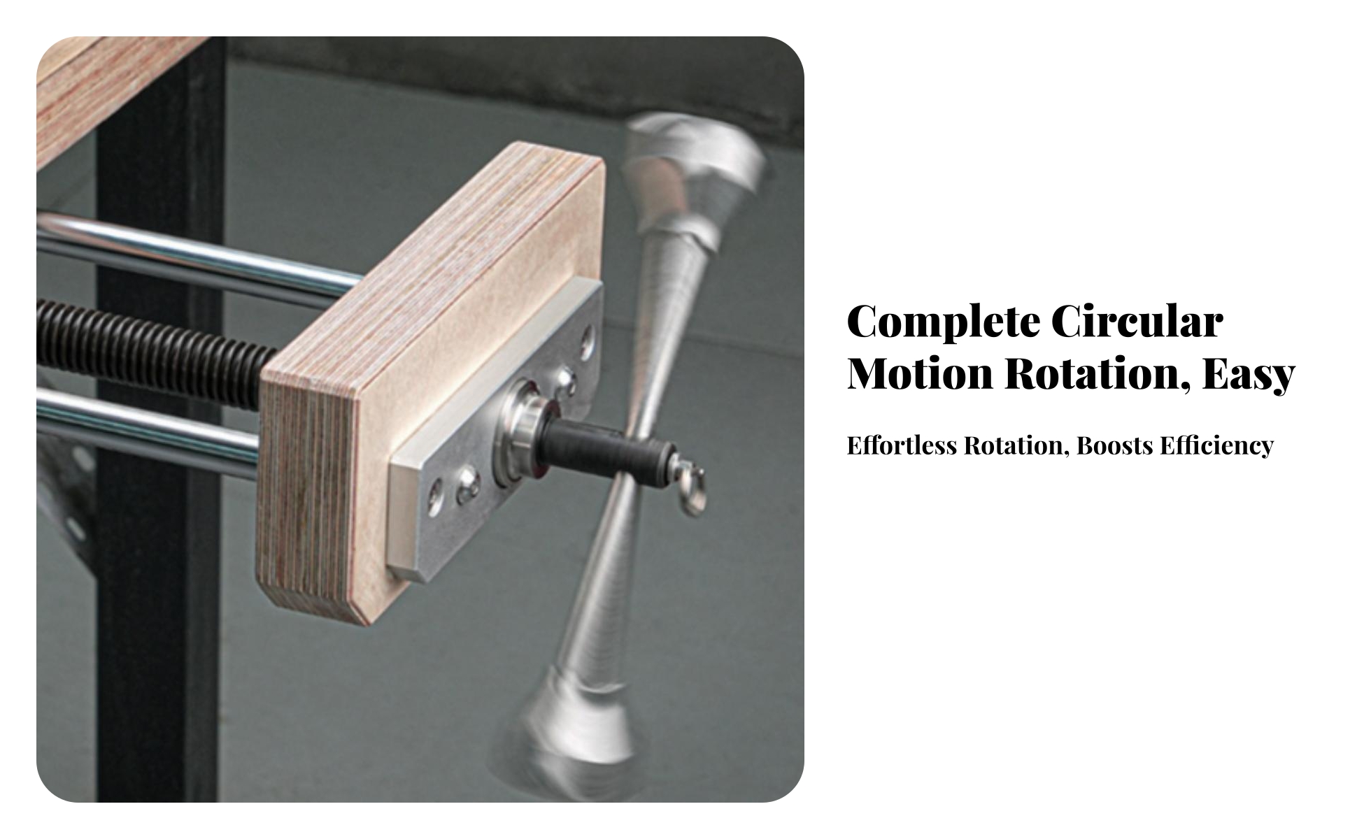Woodworking Bench Vise Parallel Swivel Bench Vise Threaded Screw