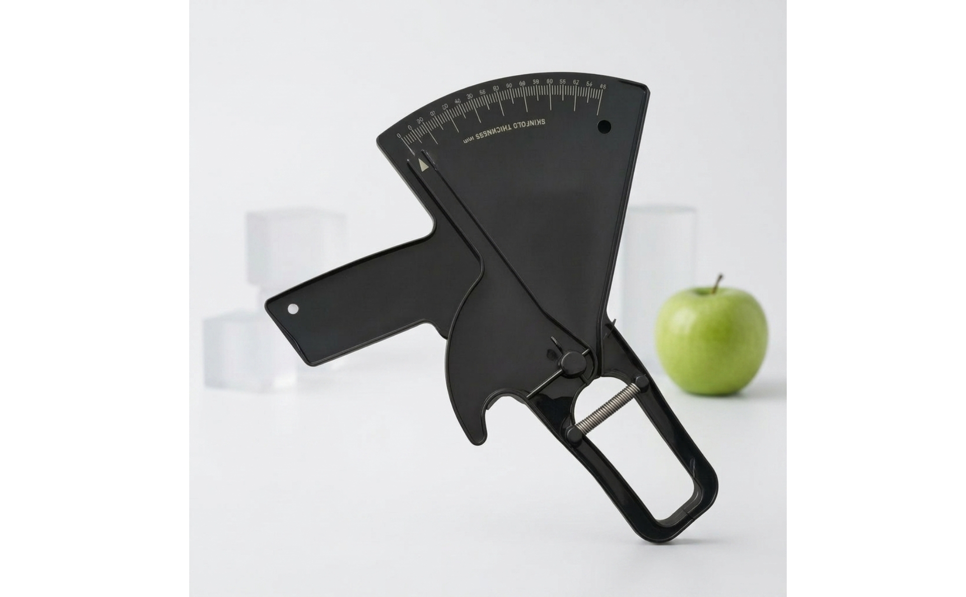 Plastic Skinfold Caliper Trigger Handle Skinfold Caliper Printed Scale