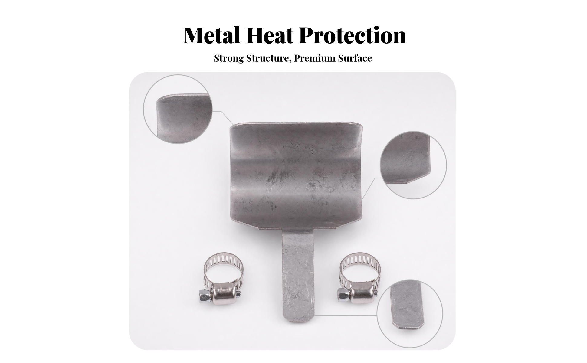Metal-Joining Torch Guard Curved Guard Torch Guard Plate Flat Handle
