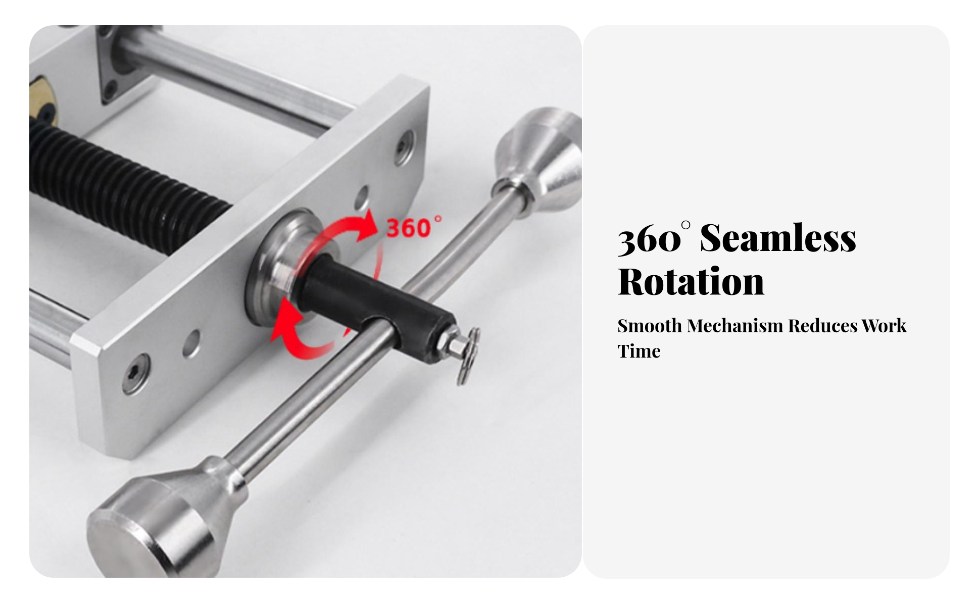 Woodworking Bench Vise Parallel Swivel Bench Vise Threaded Screw