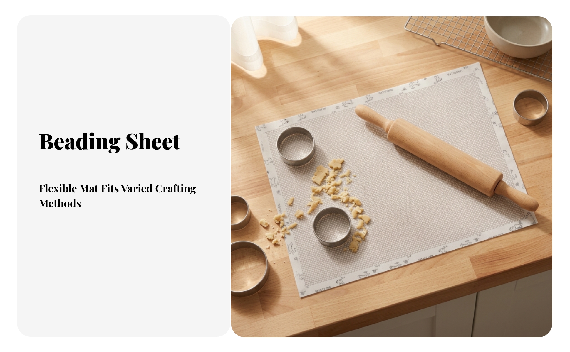 PTFE Baking Cloth Nonstick Textured Baking Cloth Perforationperforation-Absent