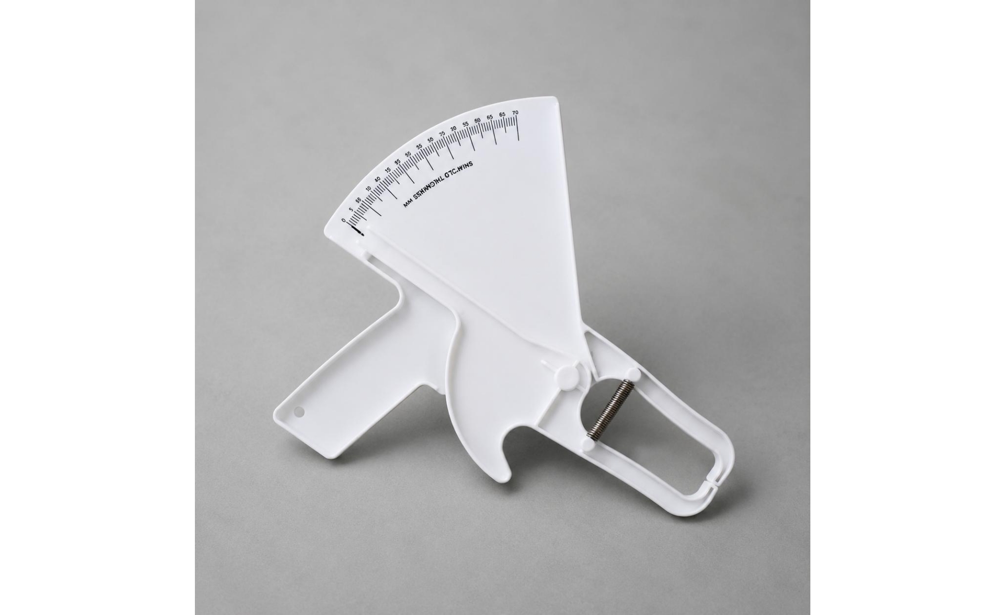 Plastic Skinfold Caliper Trigger Handle Skinfold Caliper Printed Scale