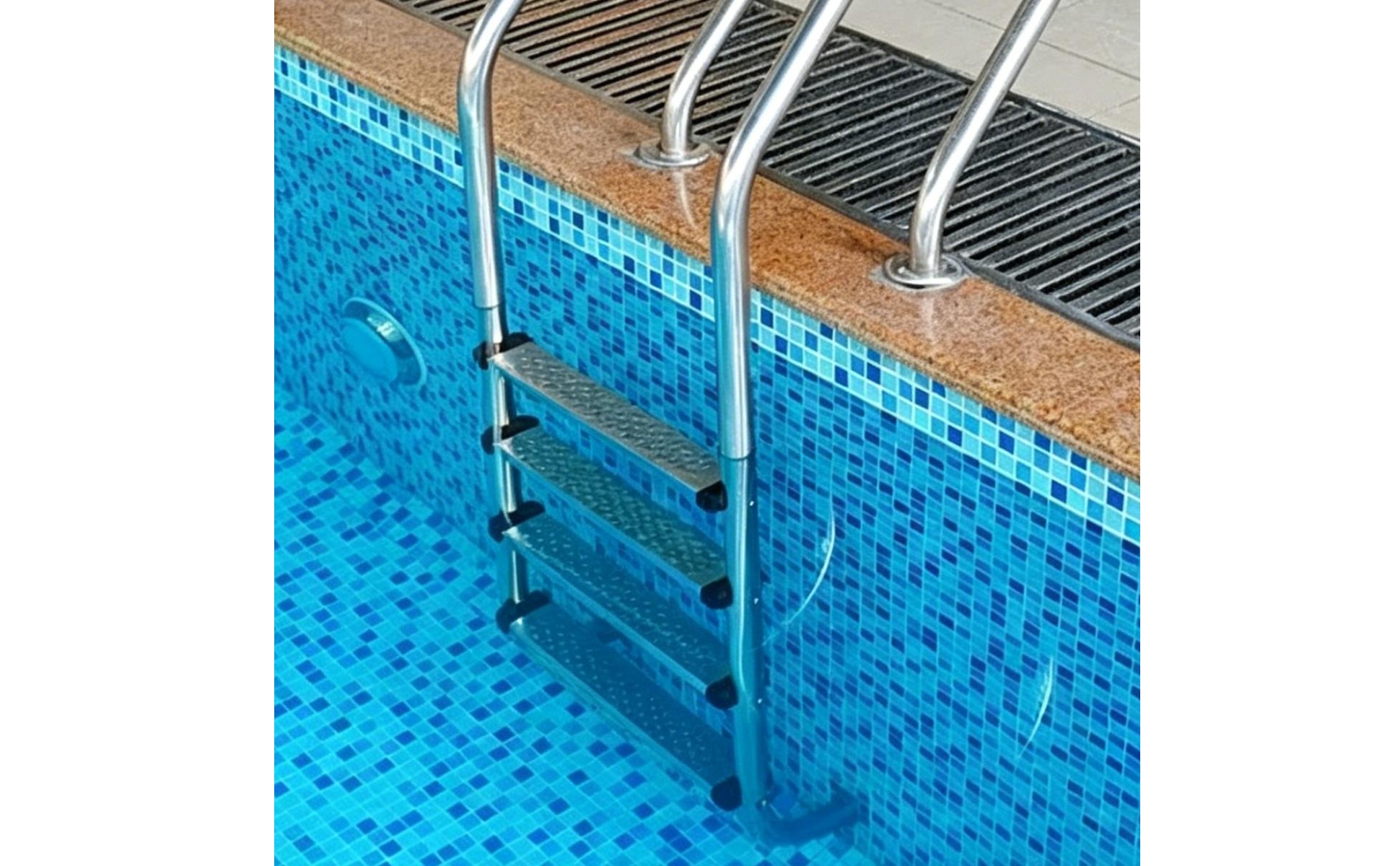 Poolleiter-Ersatzstufe rutschfest Poolleiterstufe rostfrei für Pool, Gartenpool