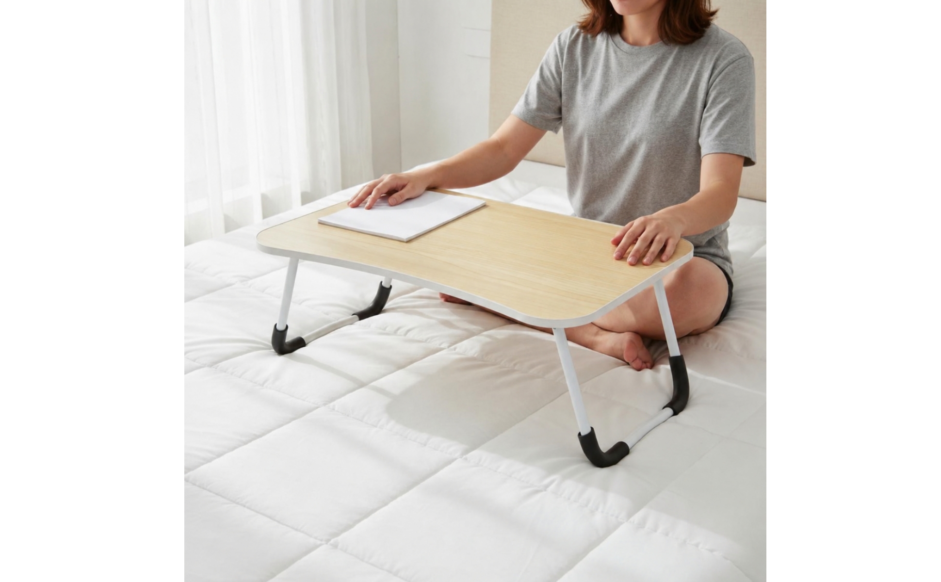 Bett-Laptoptisch klappbar klappbarer Laptoptisch einfaches Design für Schlafsaal
