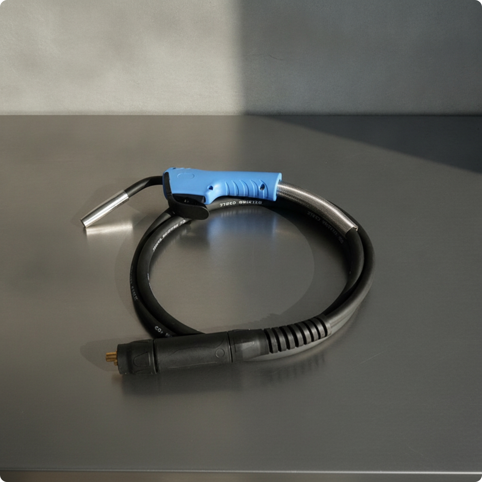 CO₂ Torch Torch Ergonomic MIG Torch with Cable Flexible for Workshops, Welders