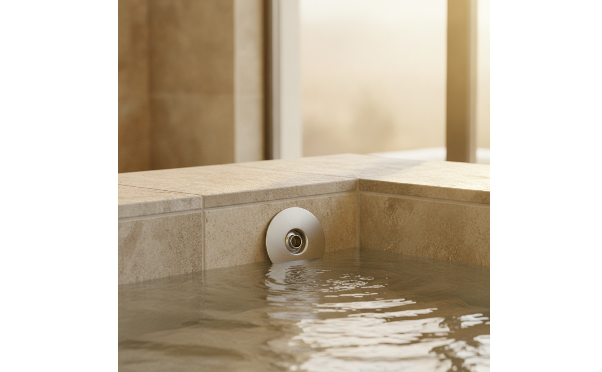 Massage Pool Nozzle Stainless Steel Pool Return Nozzle Directional for Bathtub