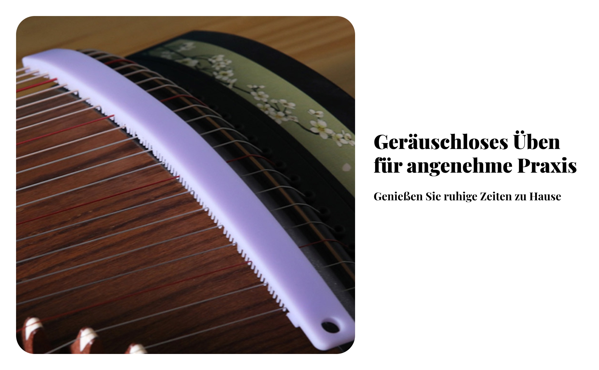 Guzheng-Dämpfstreifen reduziert Saitengeräusche Guzheng-Saitendämpfer für üben