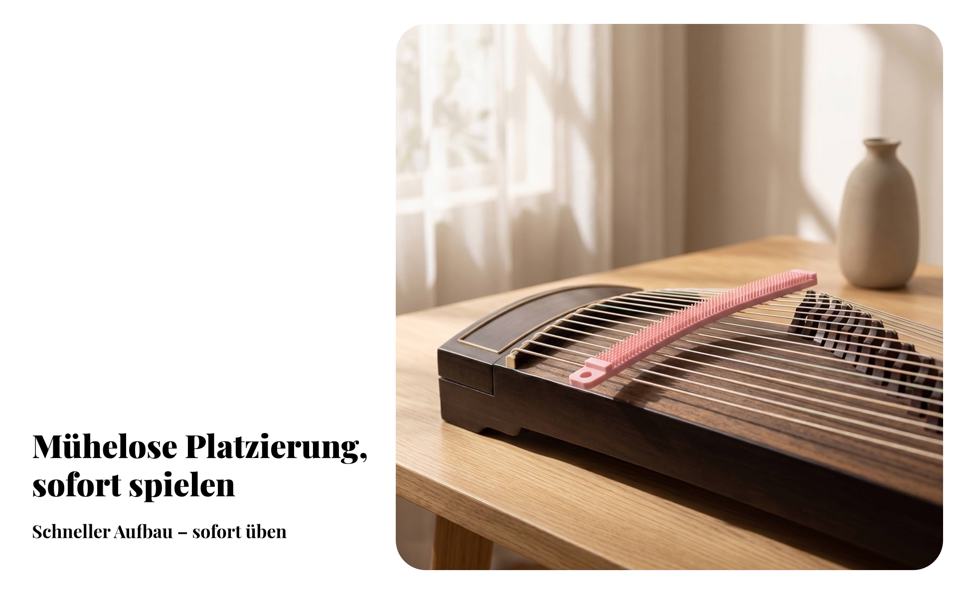 Guzheng-Dämpfstreifen reduziert Saitengeräusche Guzheng-Saitendämpfer für üben