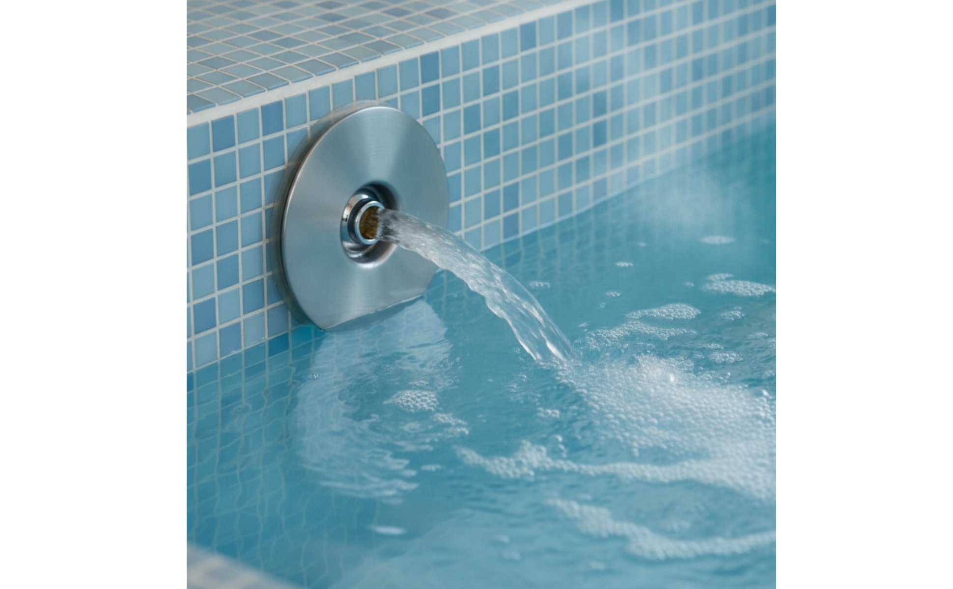 Massage Pool Nozzle Stainless Steel Pool Return Nozzle Directional for Bathtub