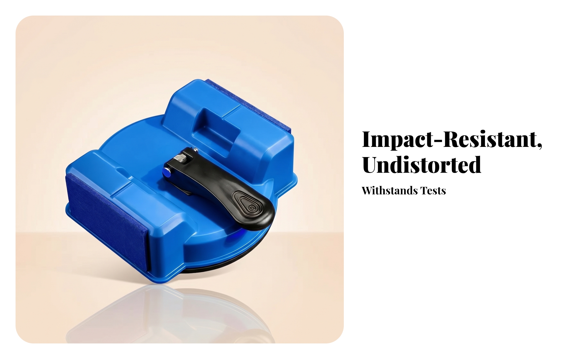 Floor Seam Adjustment Suction Cup Plastic and Rubber