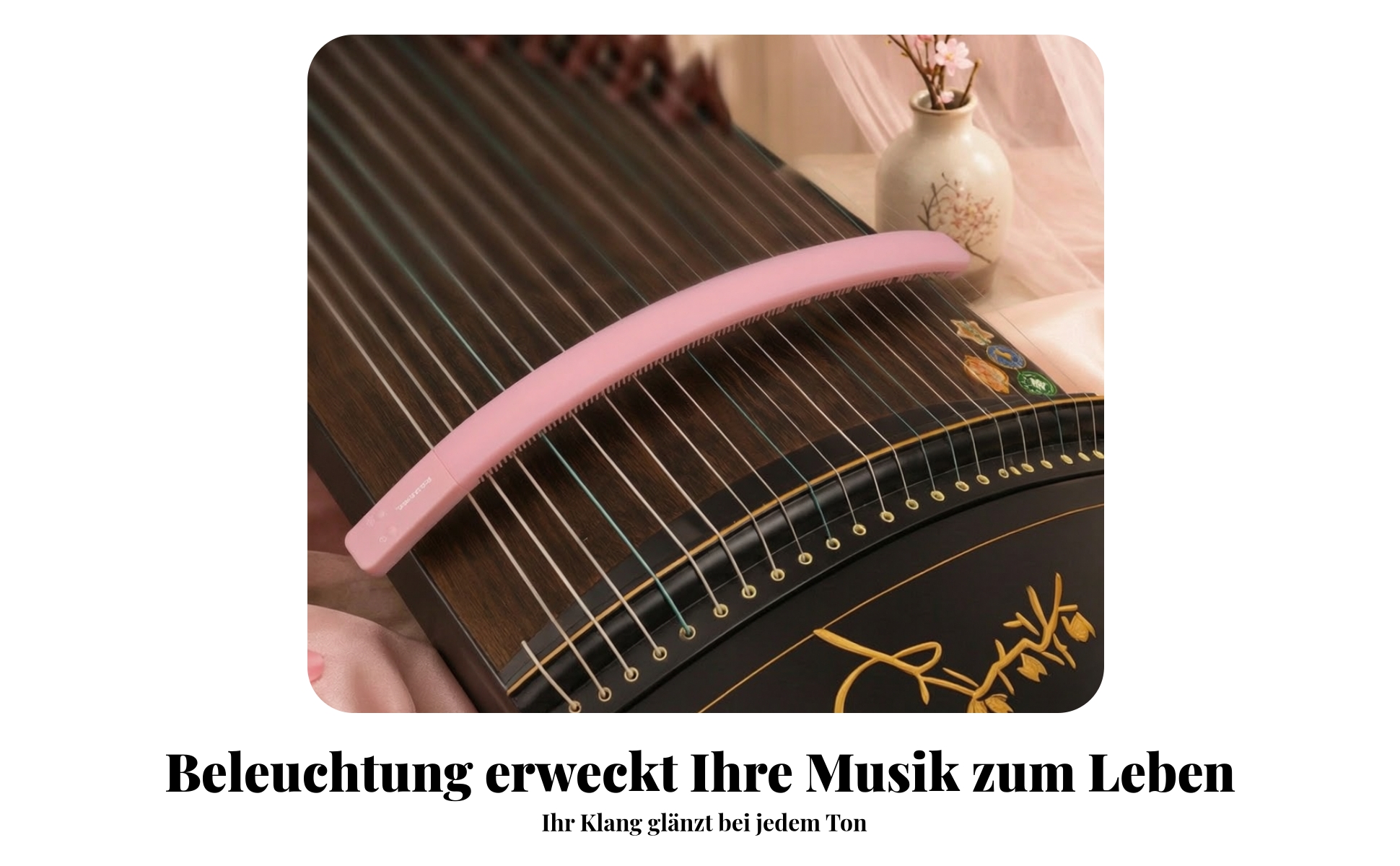 Guzheng-Dämpfstreifen reduziert Saitengeräusche Guzheng-Saitendämpfer für üben