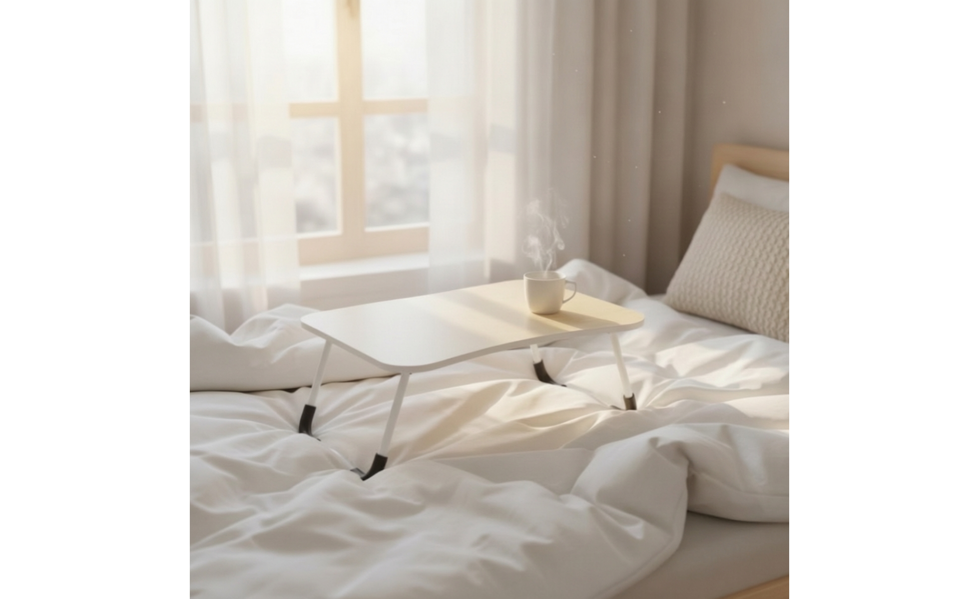Bett-Laptoptisch klappbar klappbarer Laptoptisch einfaches Design für Schlafsaal