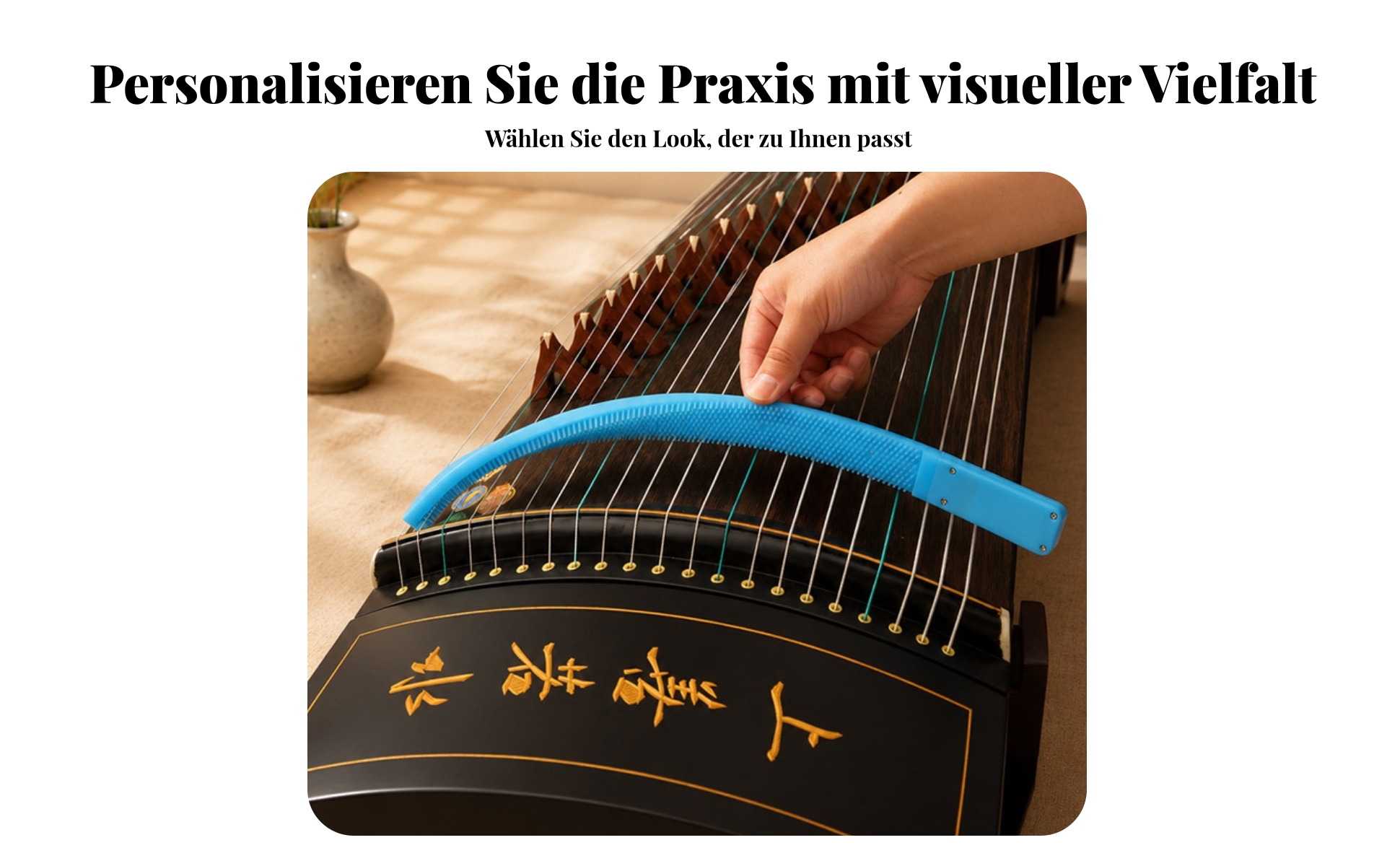 Guzheng-Dämpfstreifen reduziert Saitengeräusche Guzheng-Saitendämpfer für üben