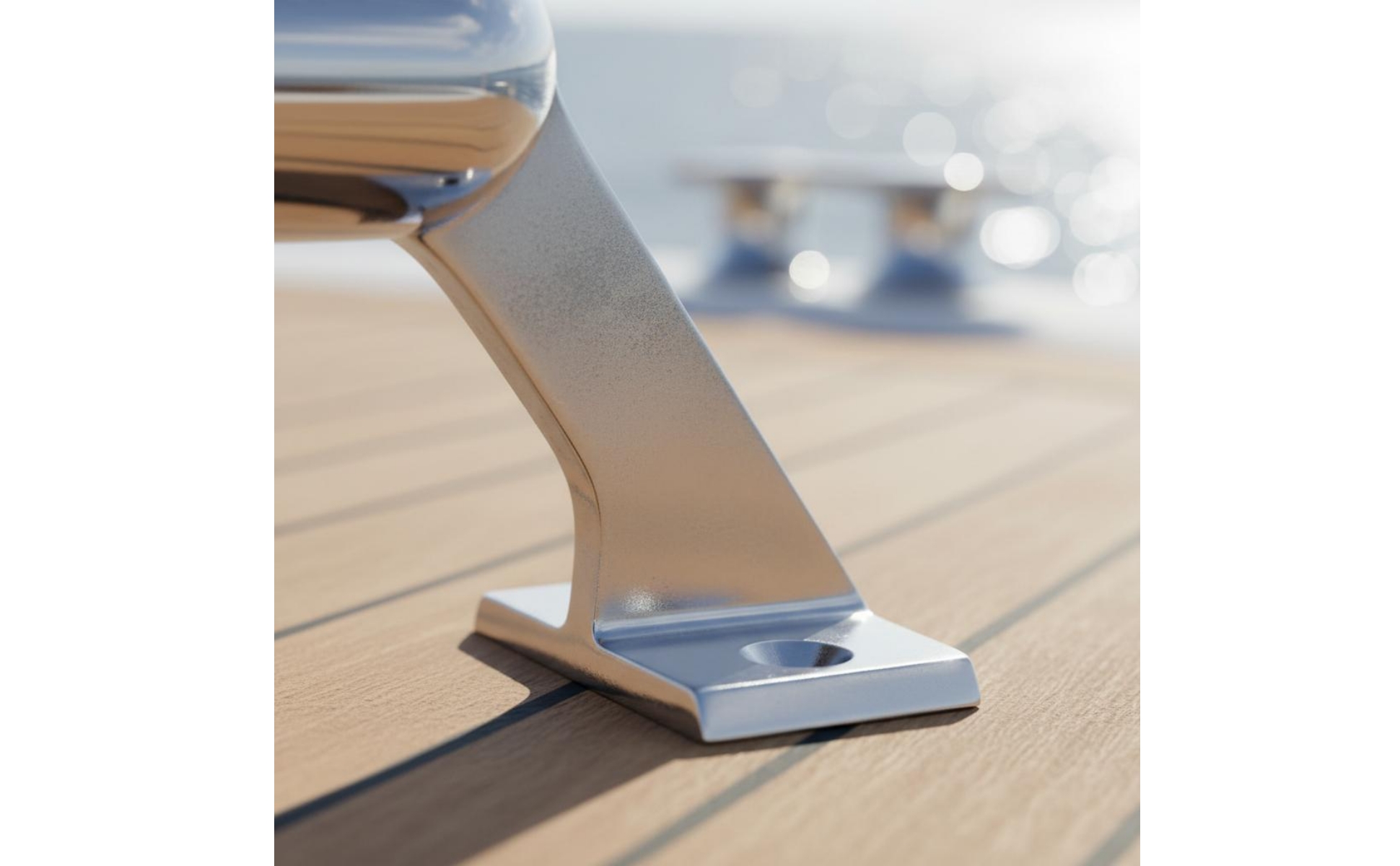 316 Stainless Flag Bracket Marine Flag Pole Mount Heavy Duty