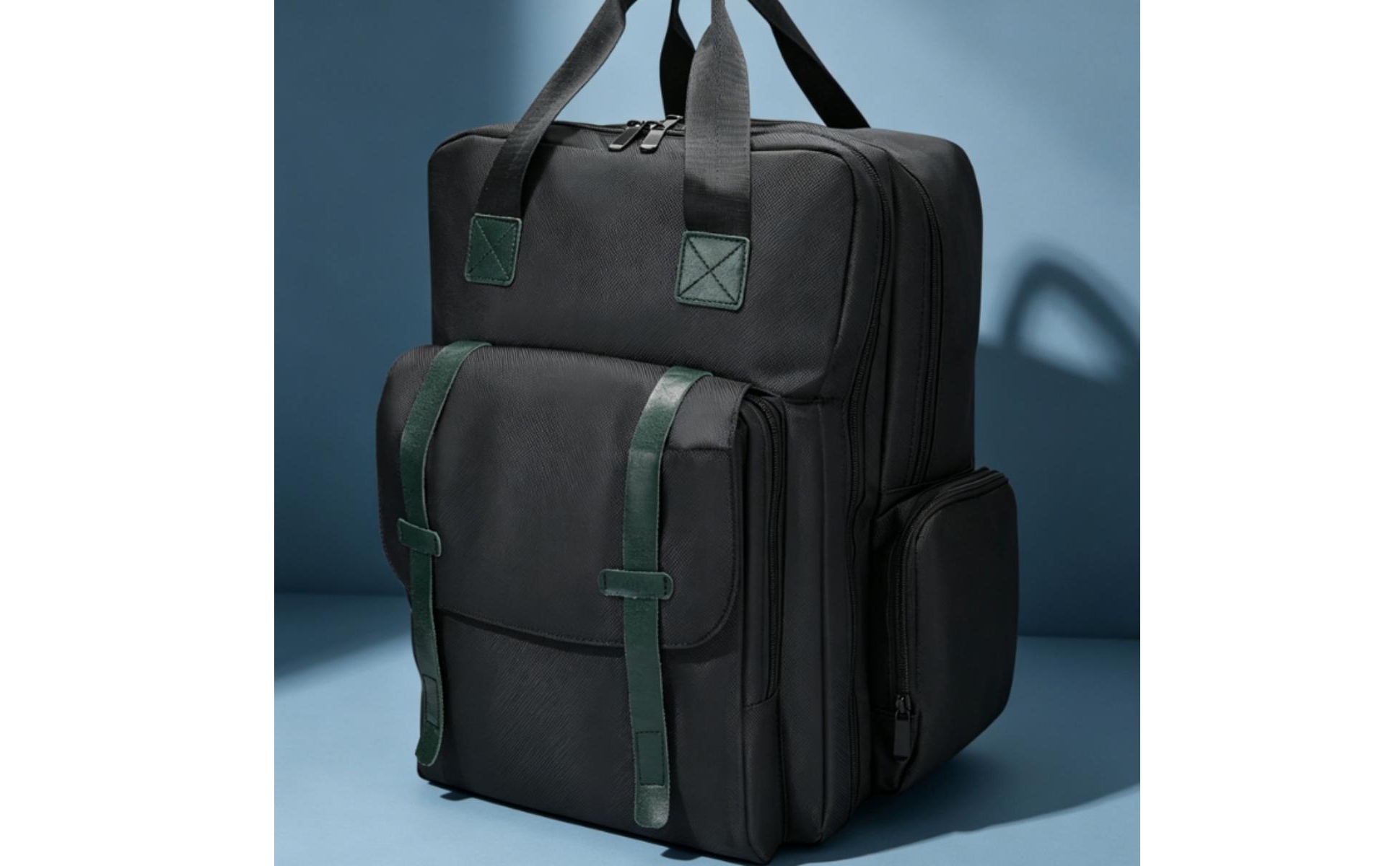Barber Tool Bag Multi-Compartment Backpack with Front Pockets Padded for Barbers
