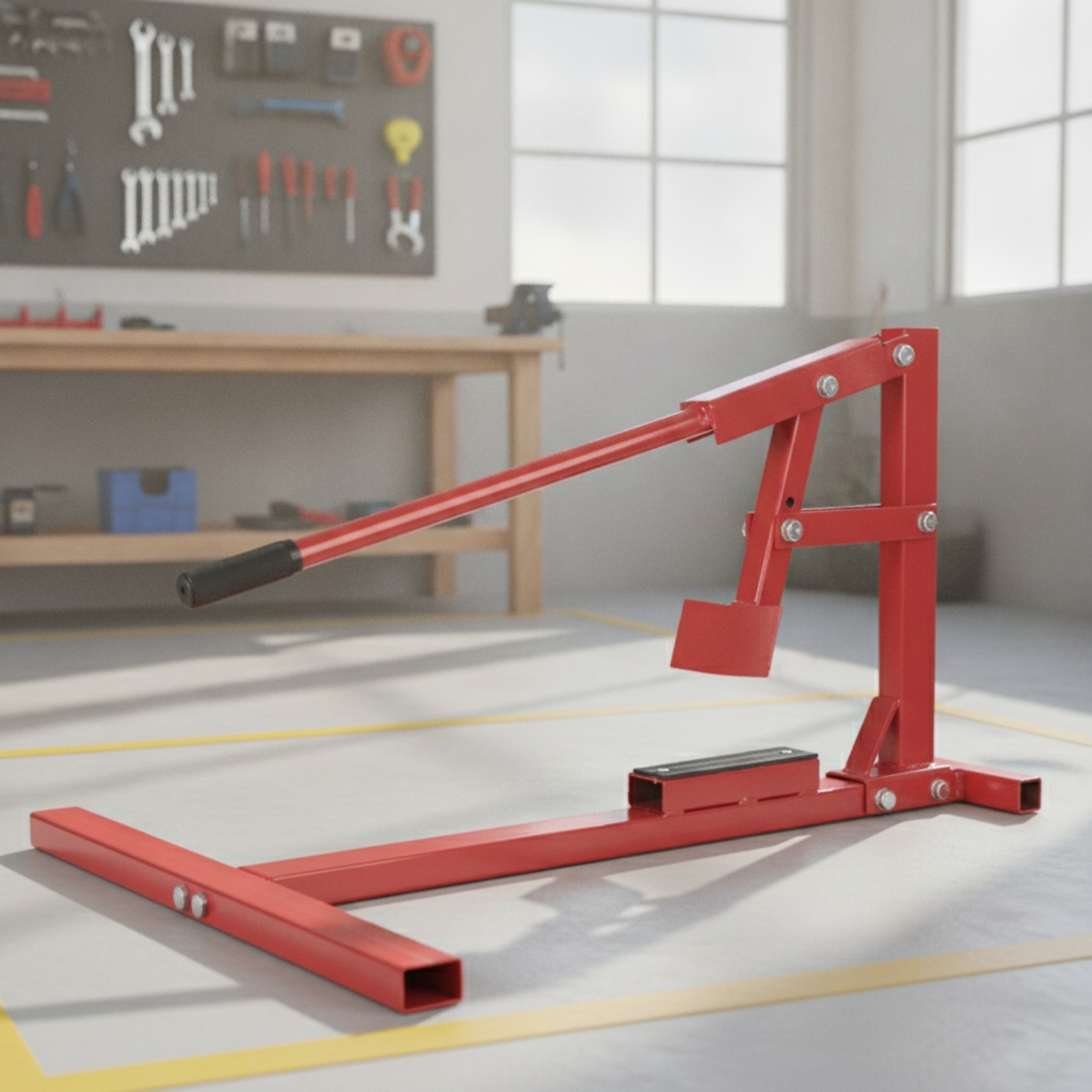 Tire Changer with Action Bar Arm Compact Motorcycle Tire Changer Heavy-Duty - Produktbild 1